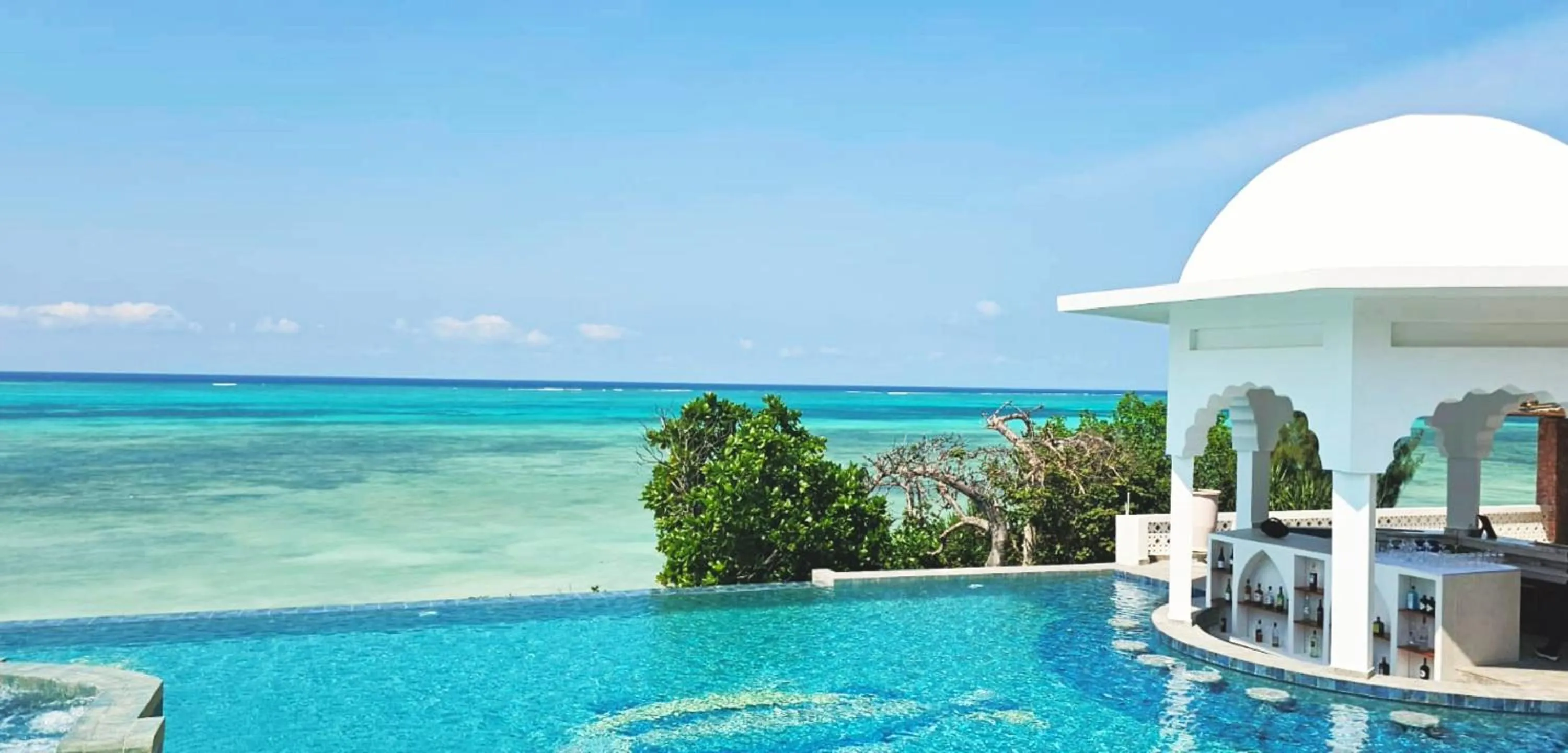 Pool view in Shukran Palace