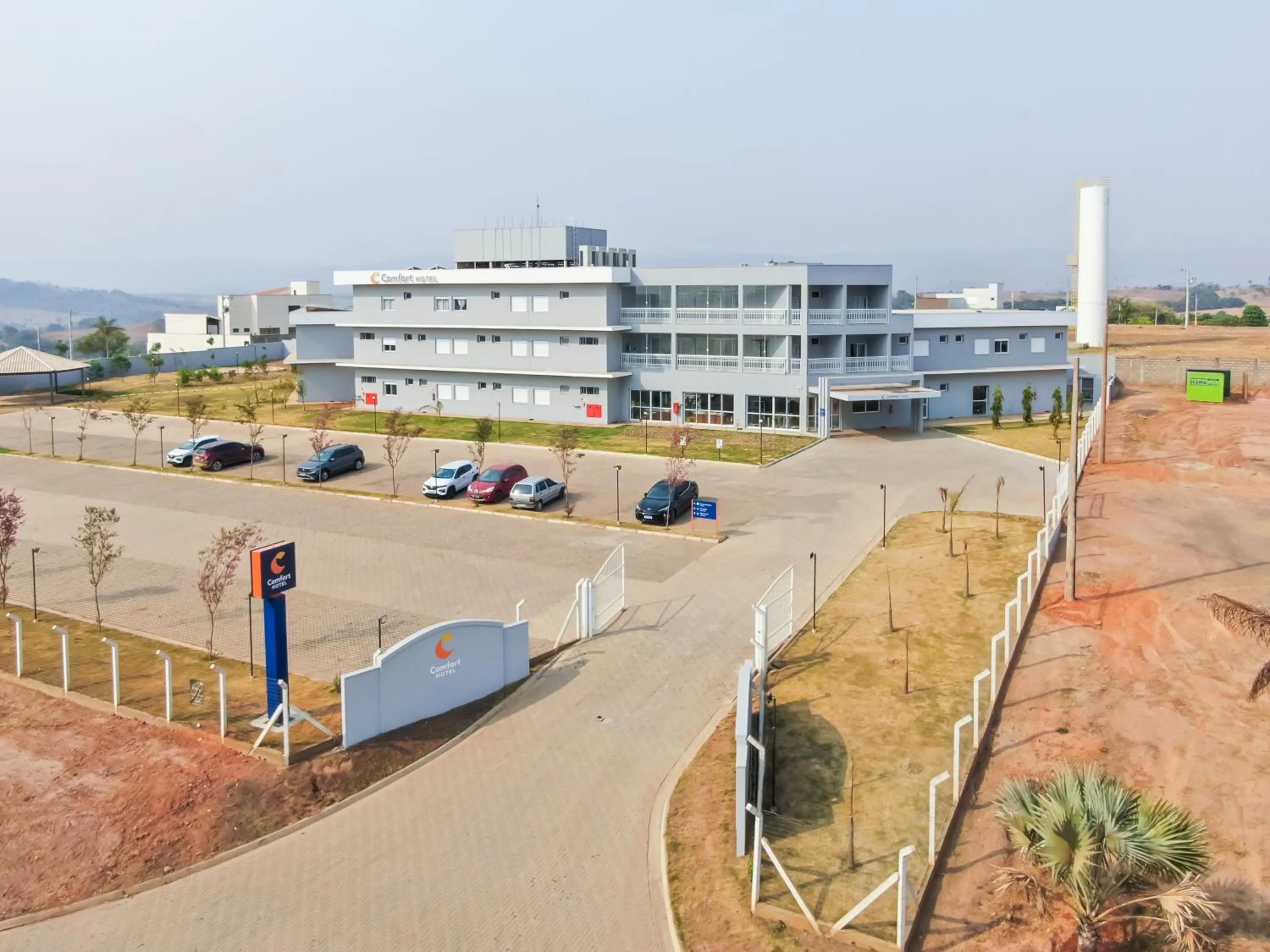 Facade/entrance in Comfort Hotel Serra da Canastra