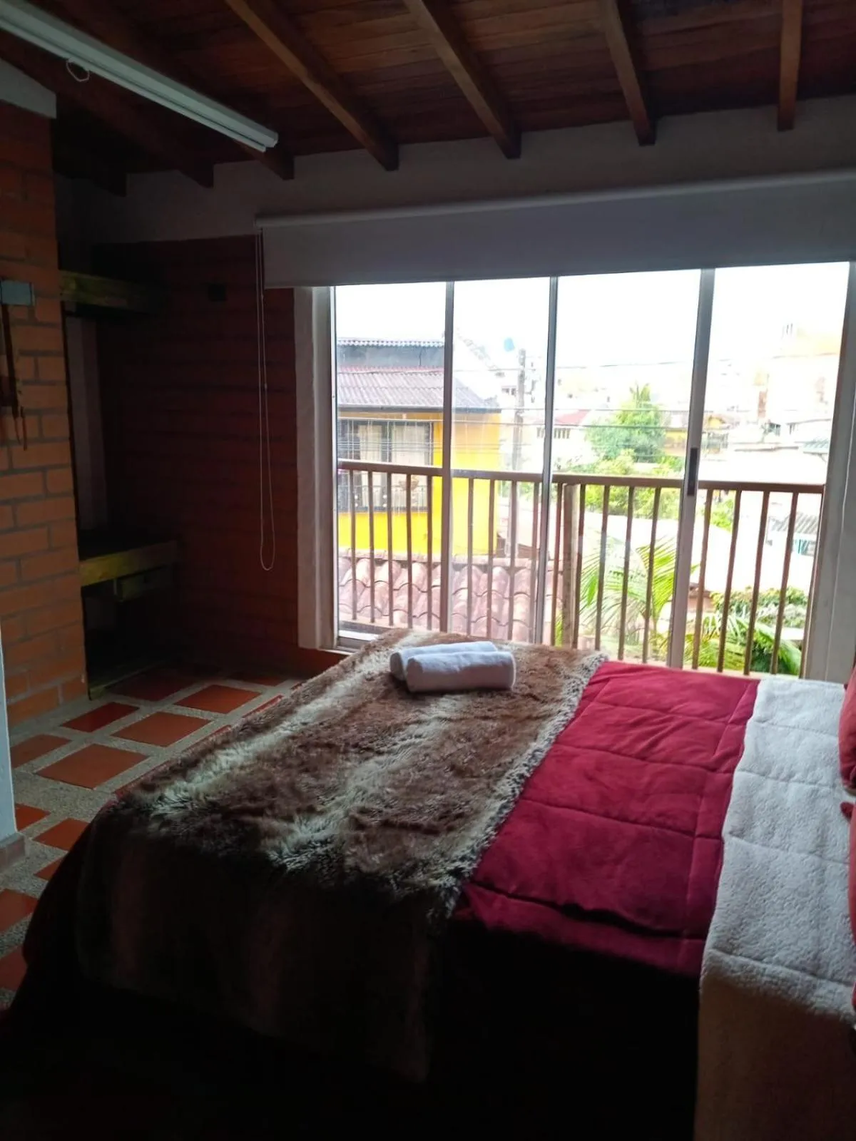 Photo of the whole room, Bed in Hotel Spa Bliss Guatape