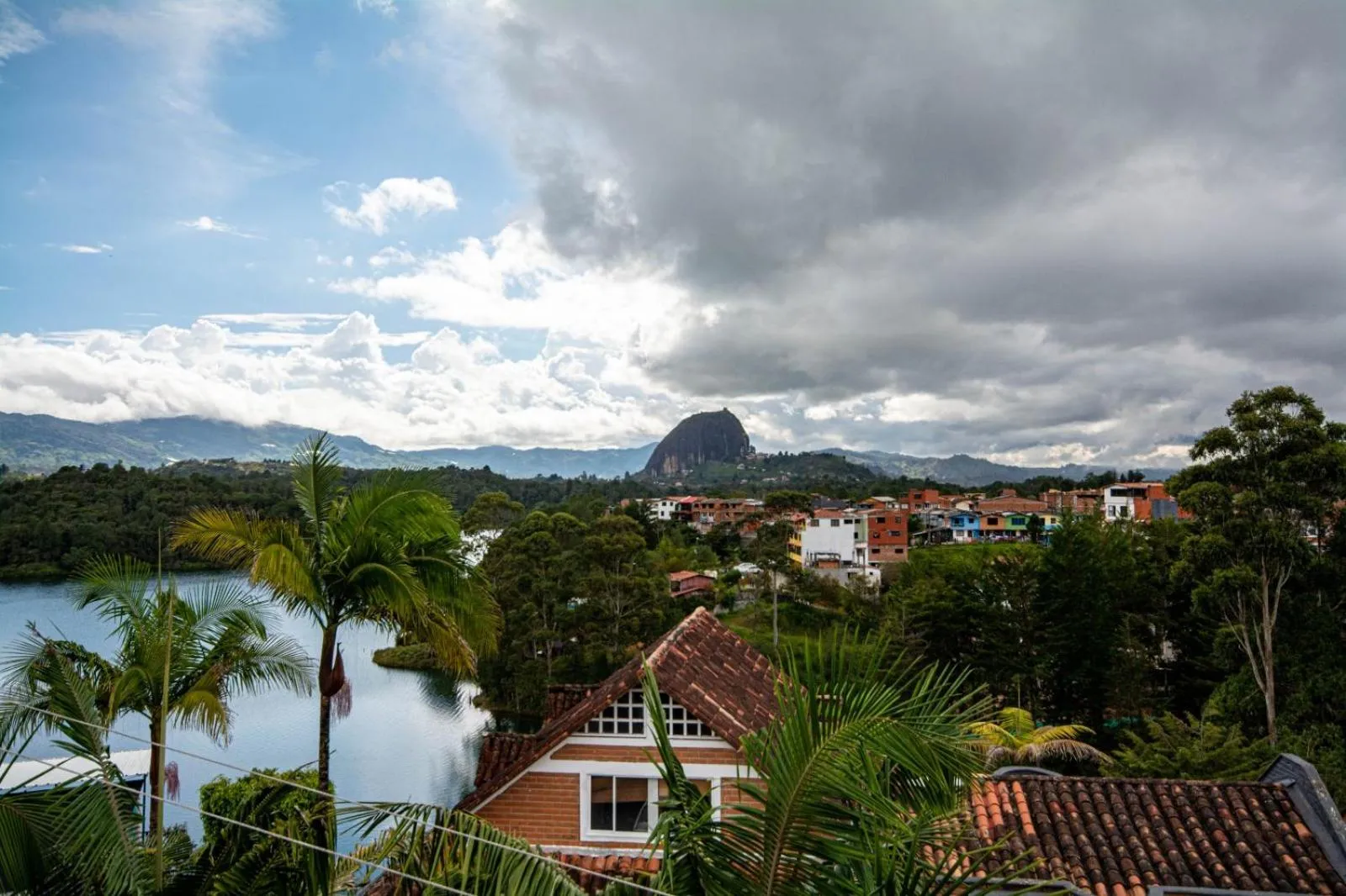 Bird's eye view in Hotel Spa Bliss Guatape