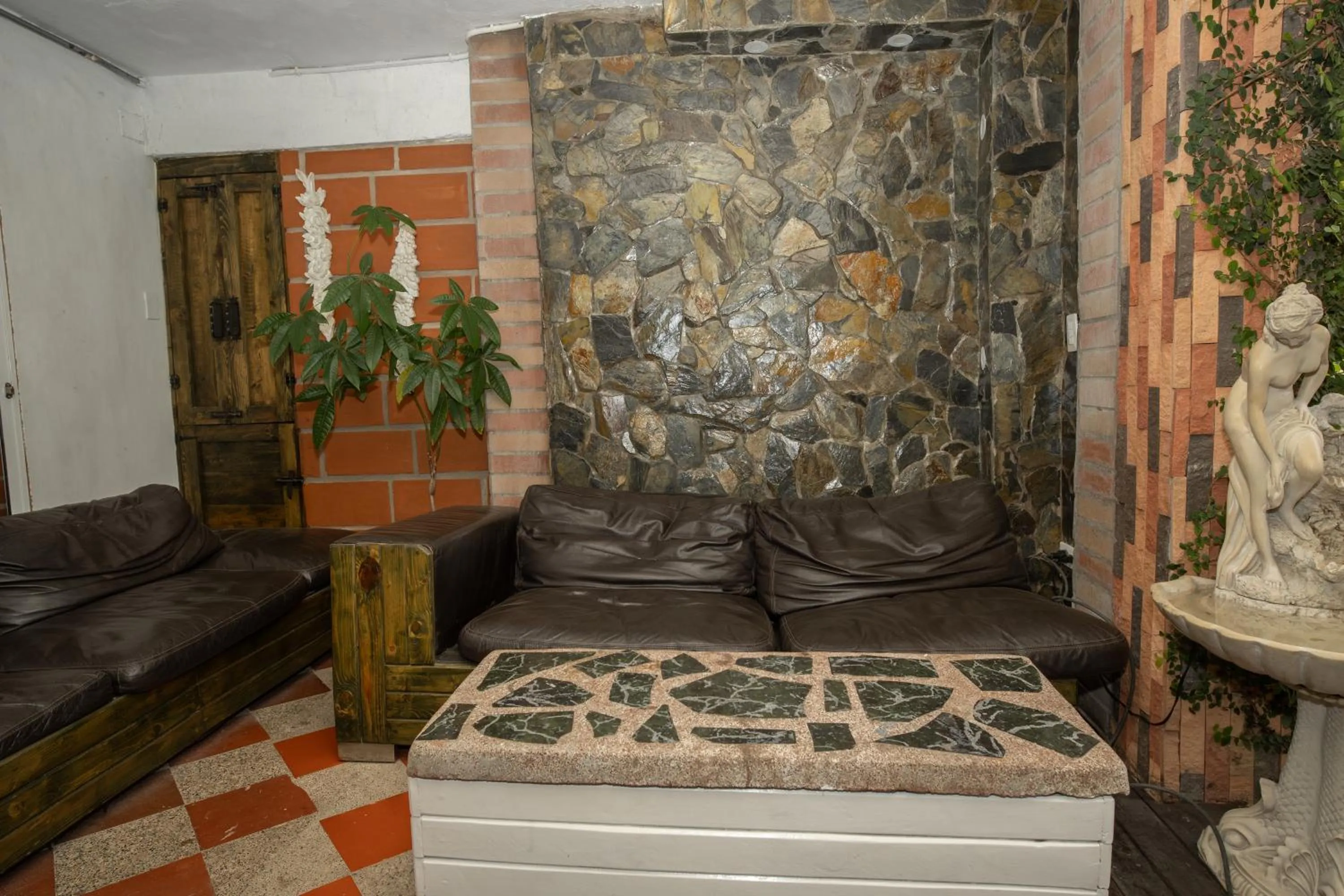 Living room in Hotel Spa Bliss Guatape