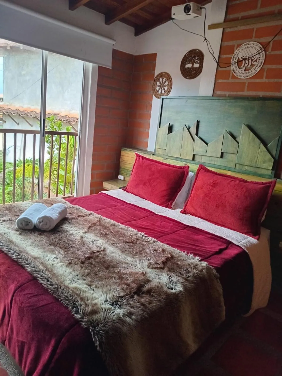 Bedroom, Bed in Hotel Spa Bliss Guatape