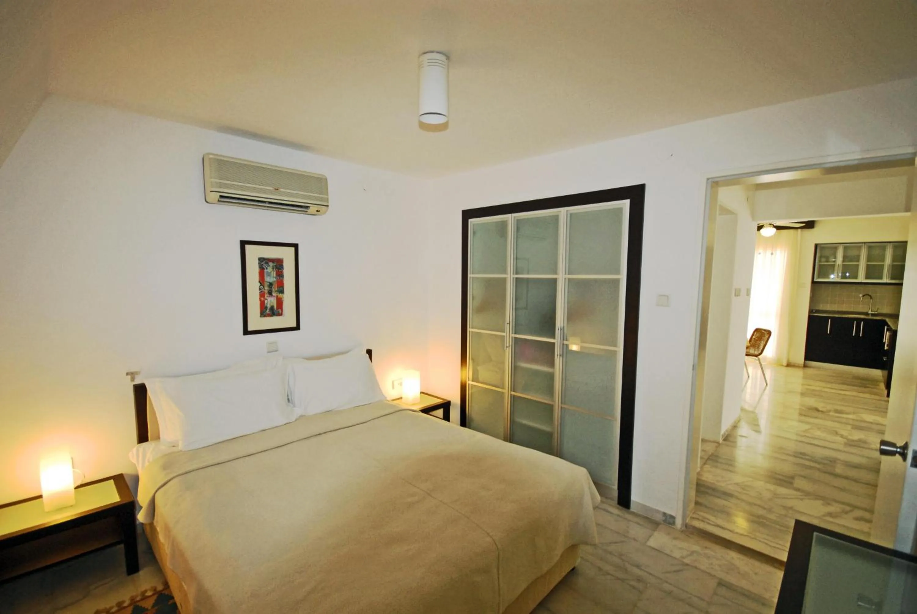 Bed in Loryma Resort Hotel