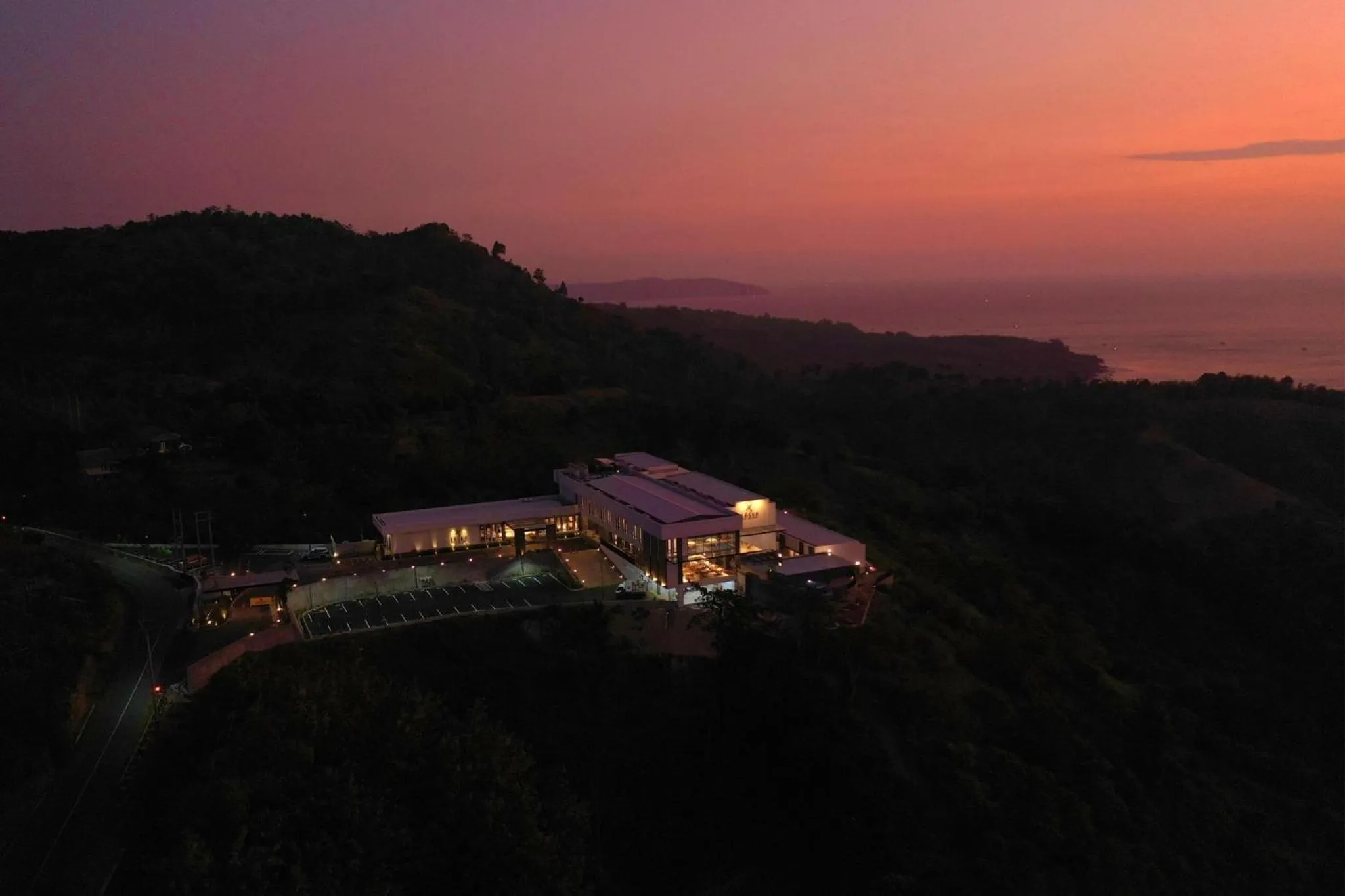 Property building in Laska Hotel & Resort Ciletuh