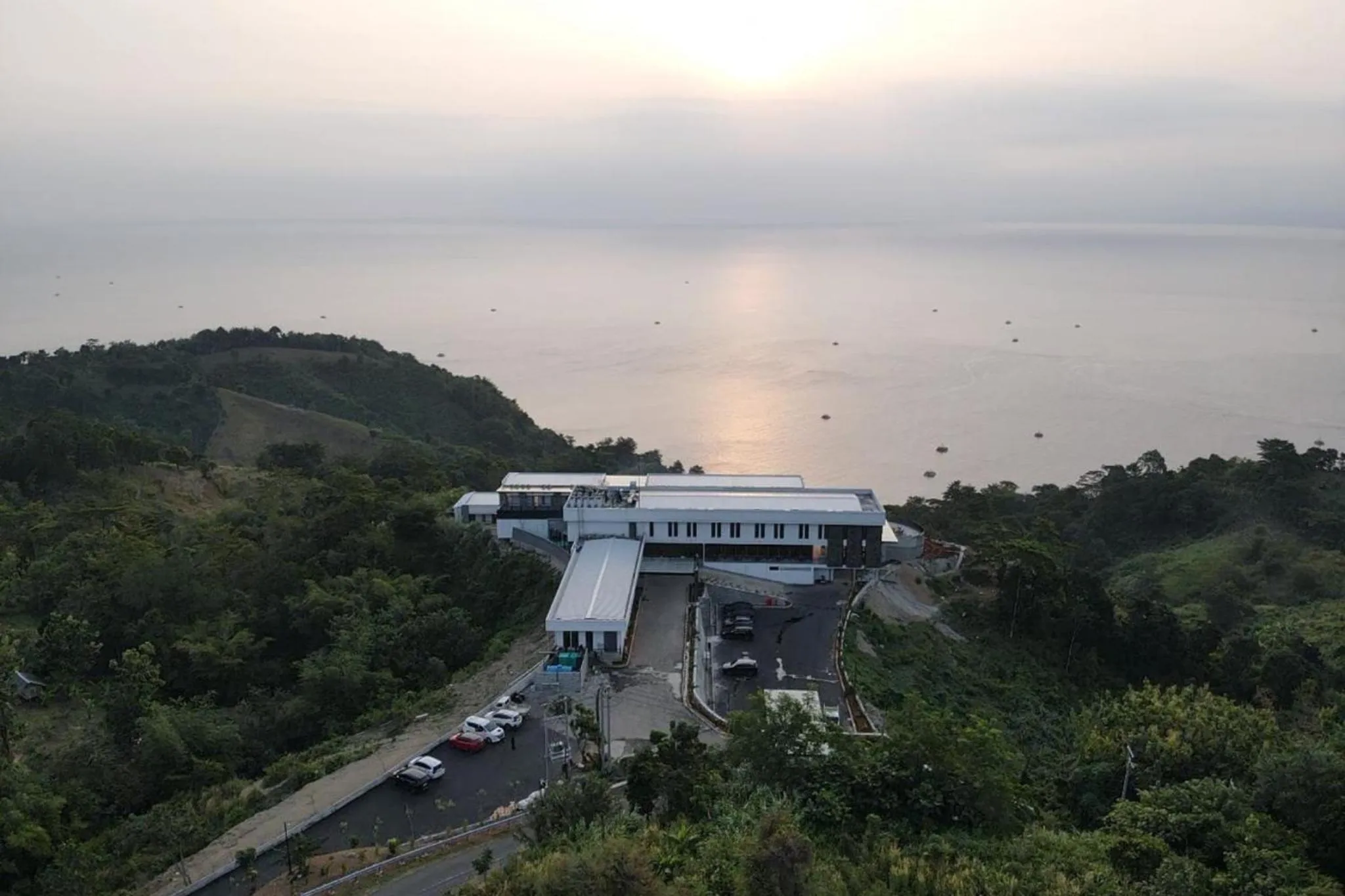 Property building in Laska Hotel & Resort Ciletuh