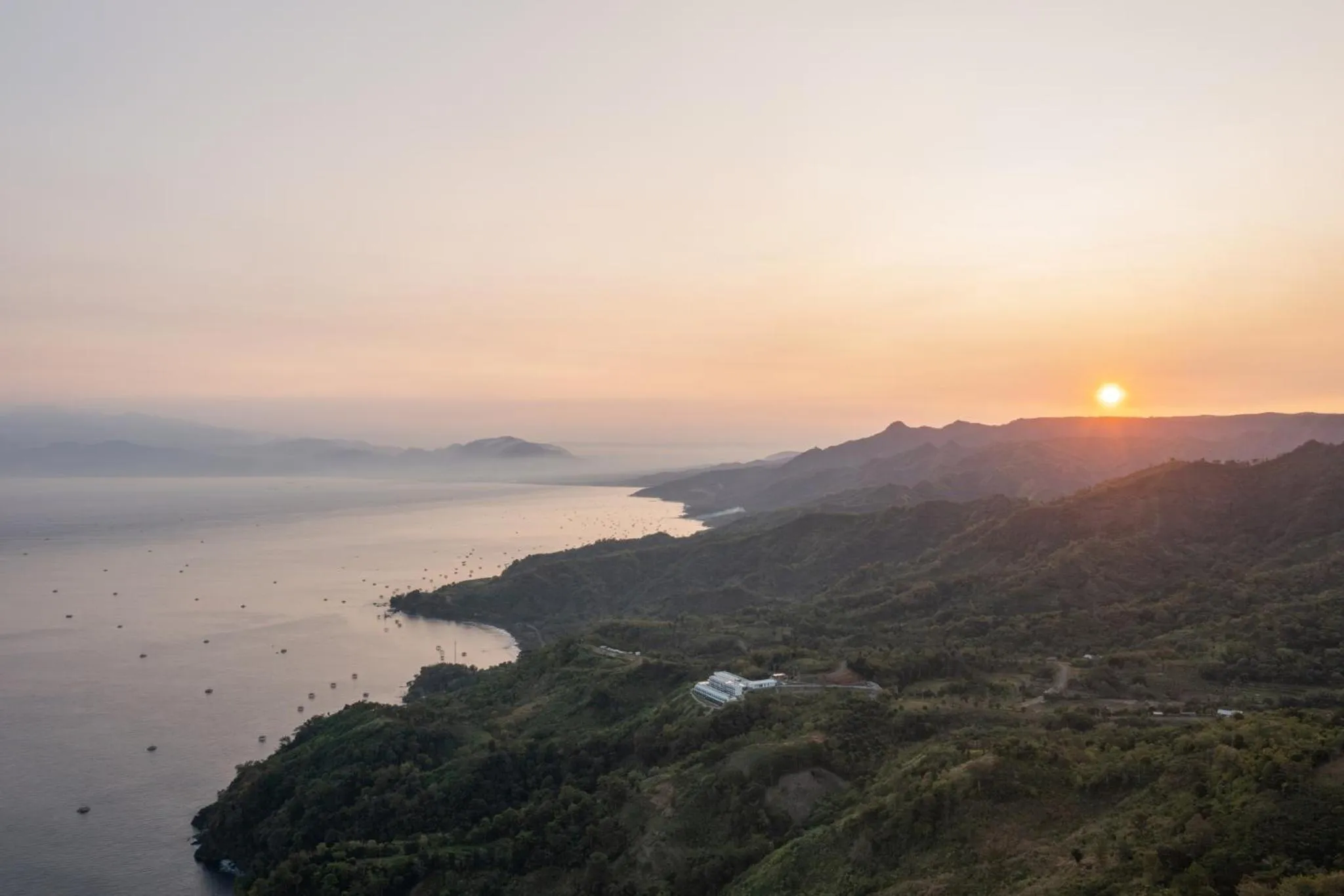 Property building in Laska Hotel & Resort Ciletuh