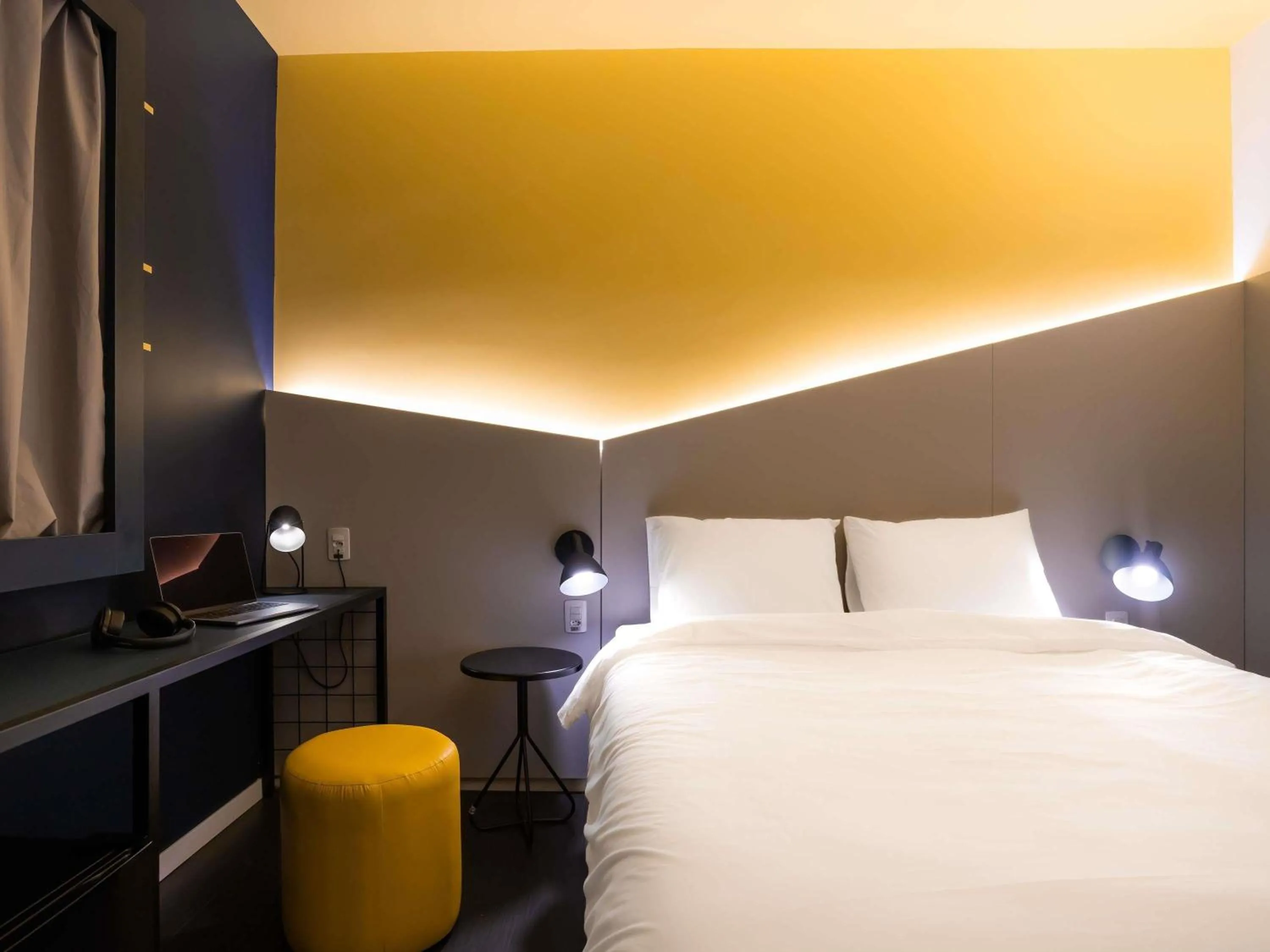 Bedroom, Bed in Ibis Styles Barretos