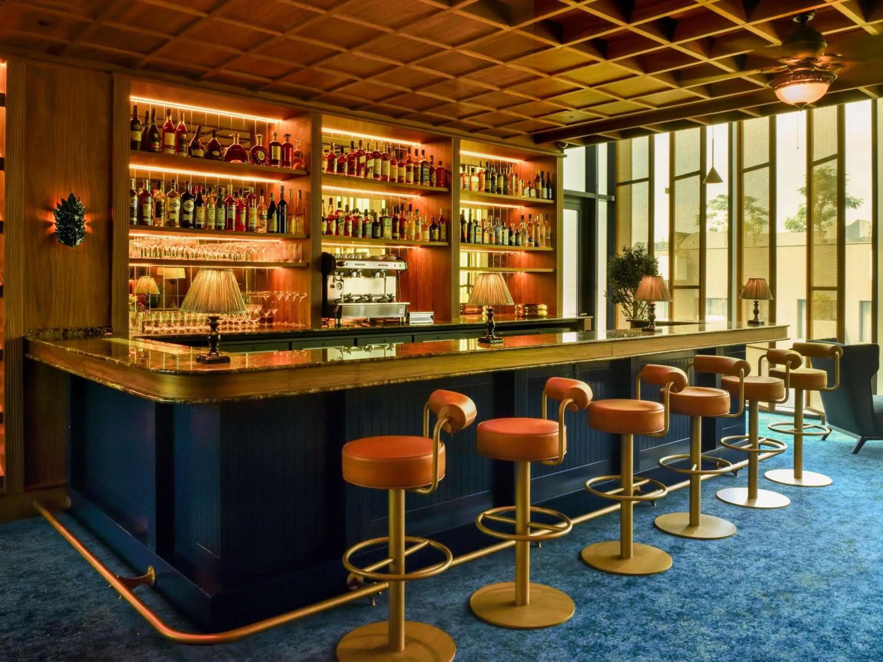 Lounge or bar in Novotel Abidjan Marcory