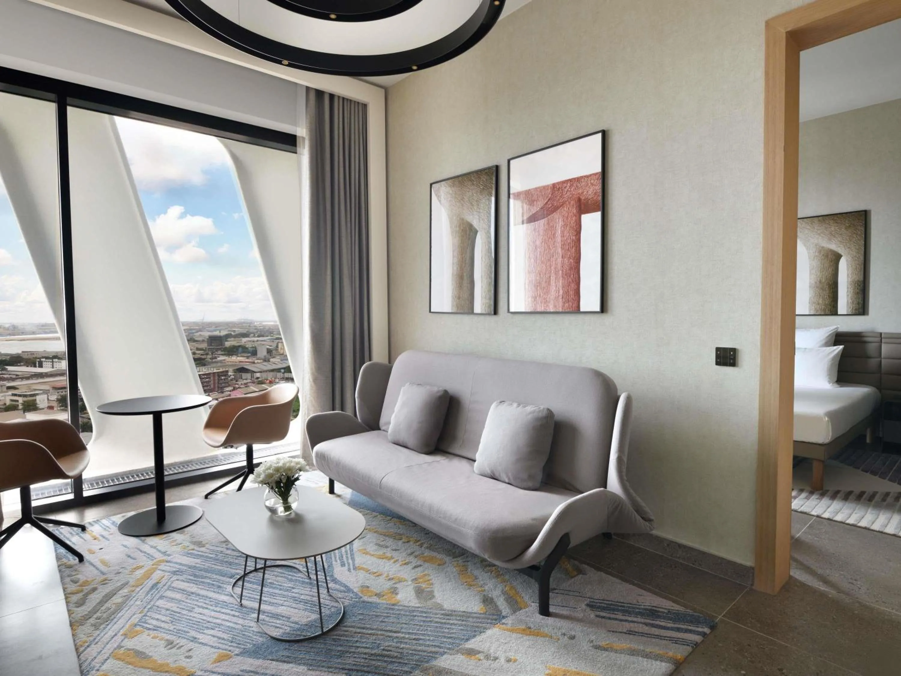 Bedroom in Novotel Abidjan Marcory