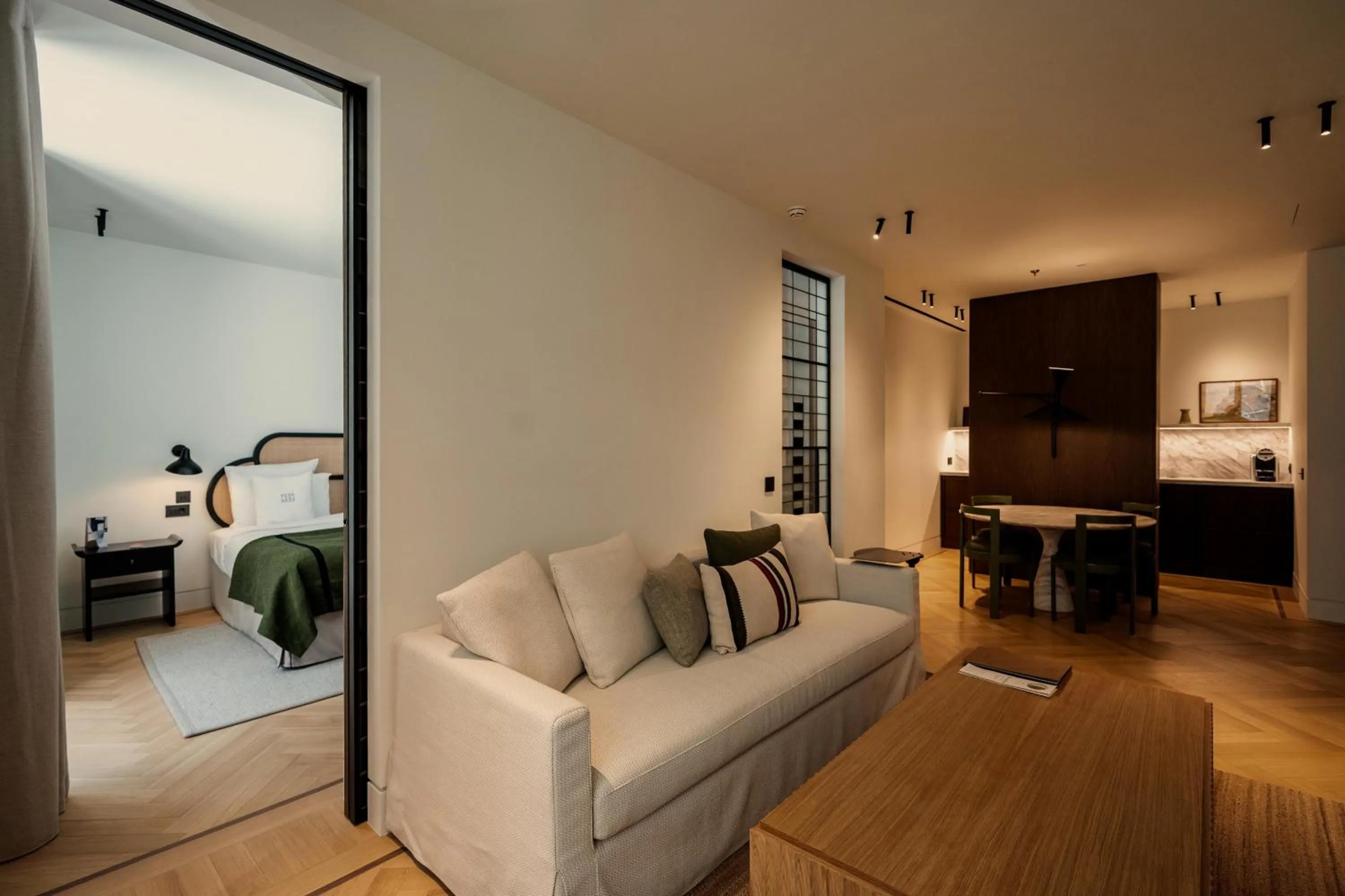 Living room in Athens Capital Suites-MGallery Collection