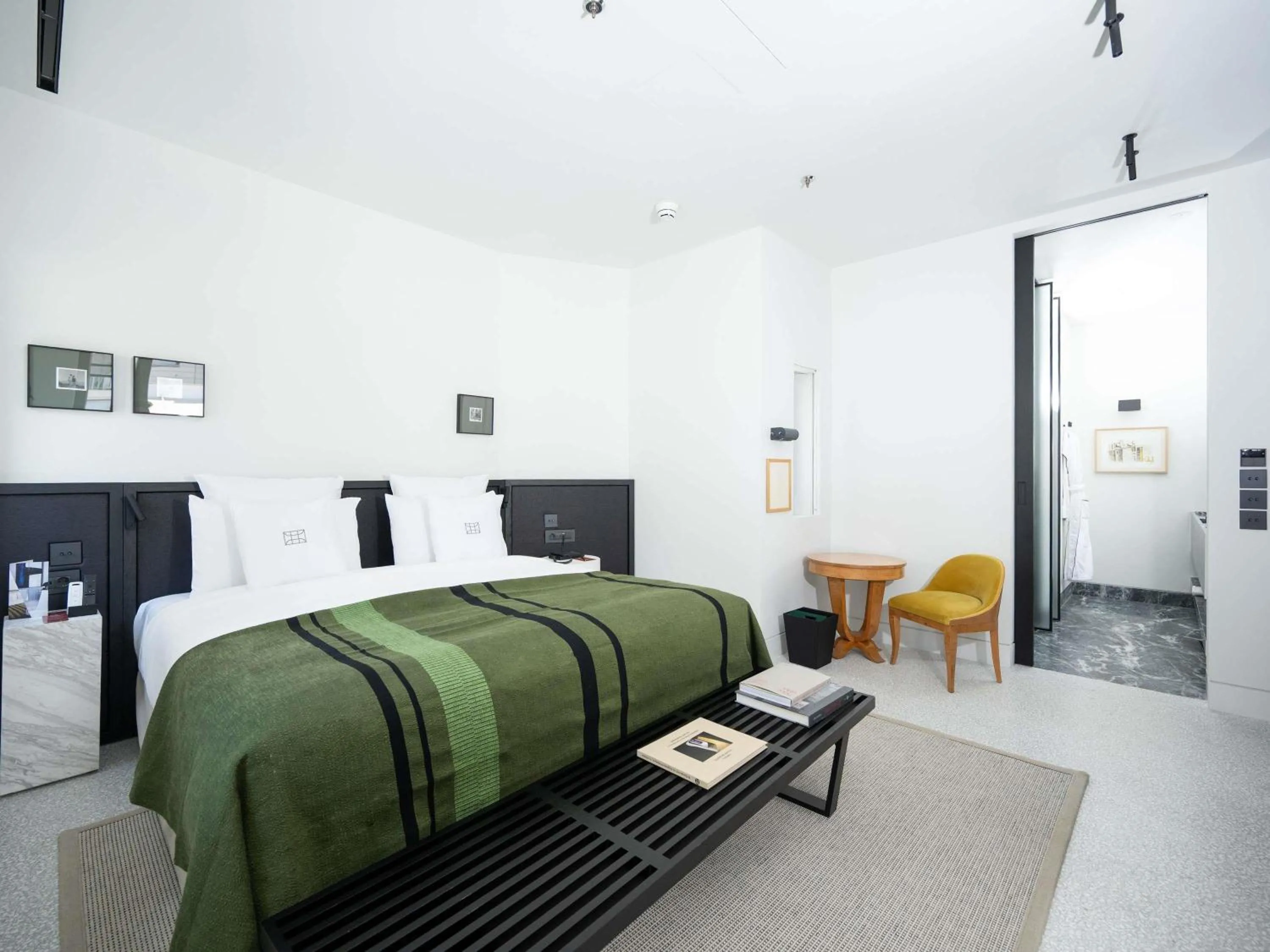 Bedroom, Bed in Athens Capital Suites-MGallery Collection