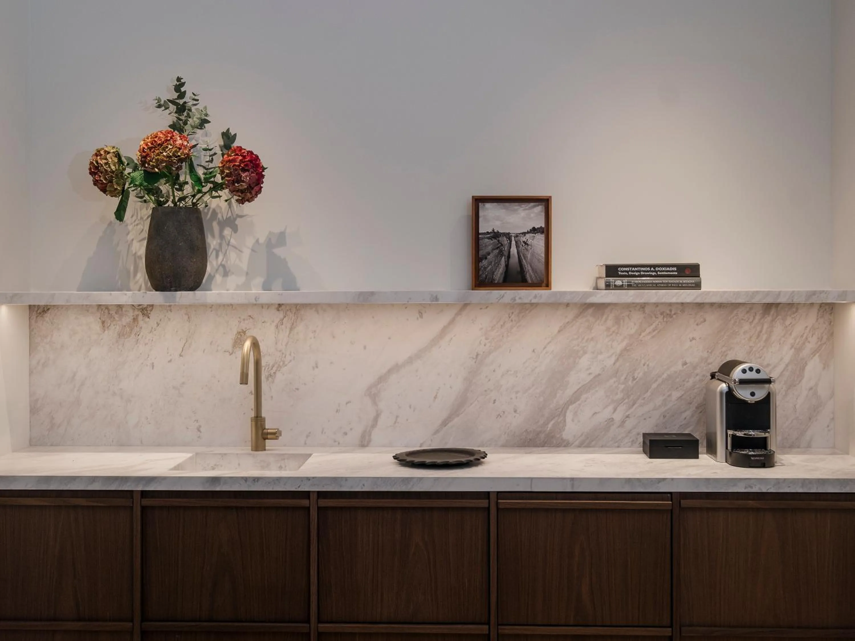 Kitchen or kitchenette in Athens Capital Suites-MGallery Collection