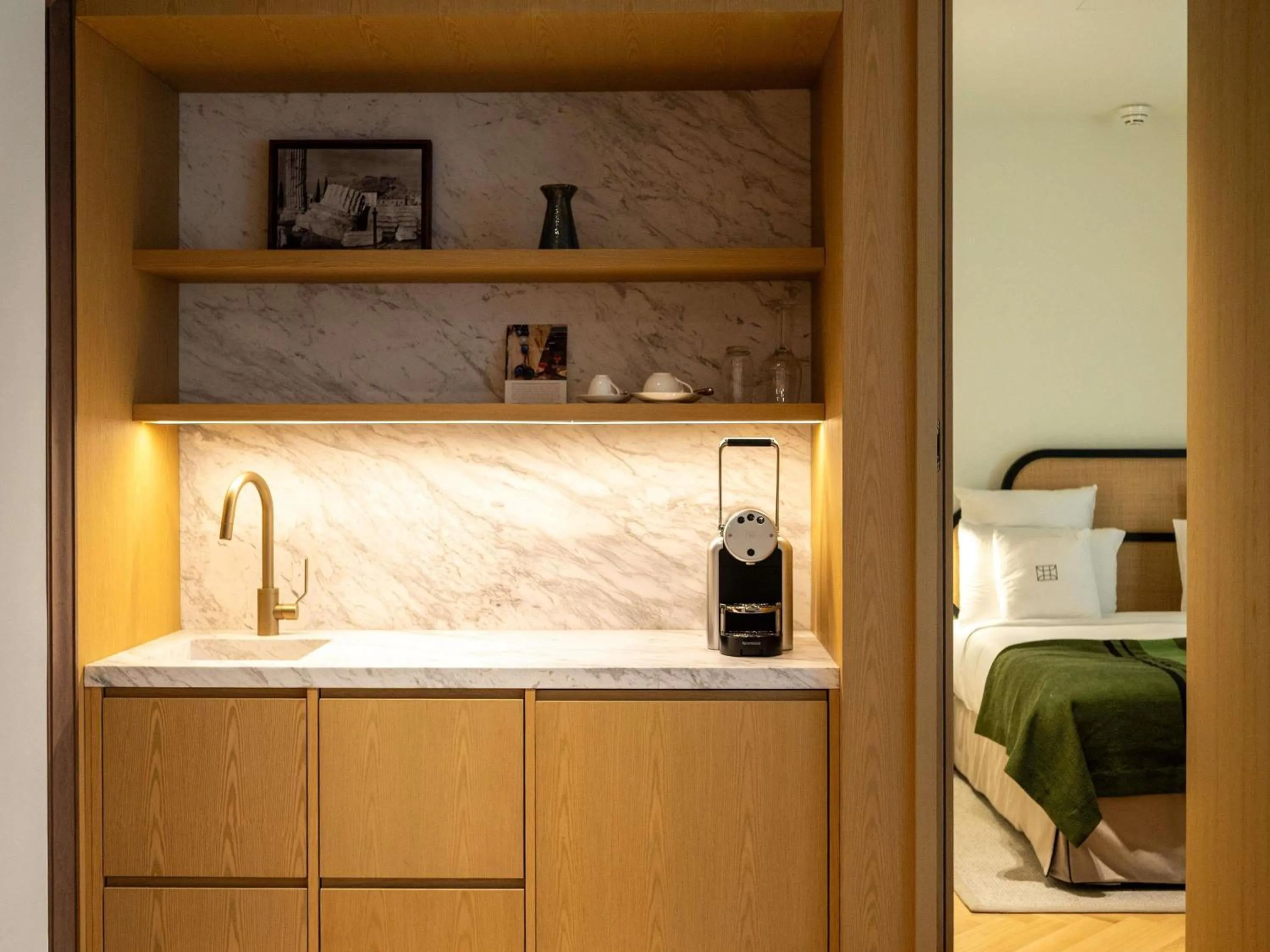 Bedroom, Bed in Athens Capital Suites-MGallery Collection