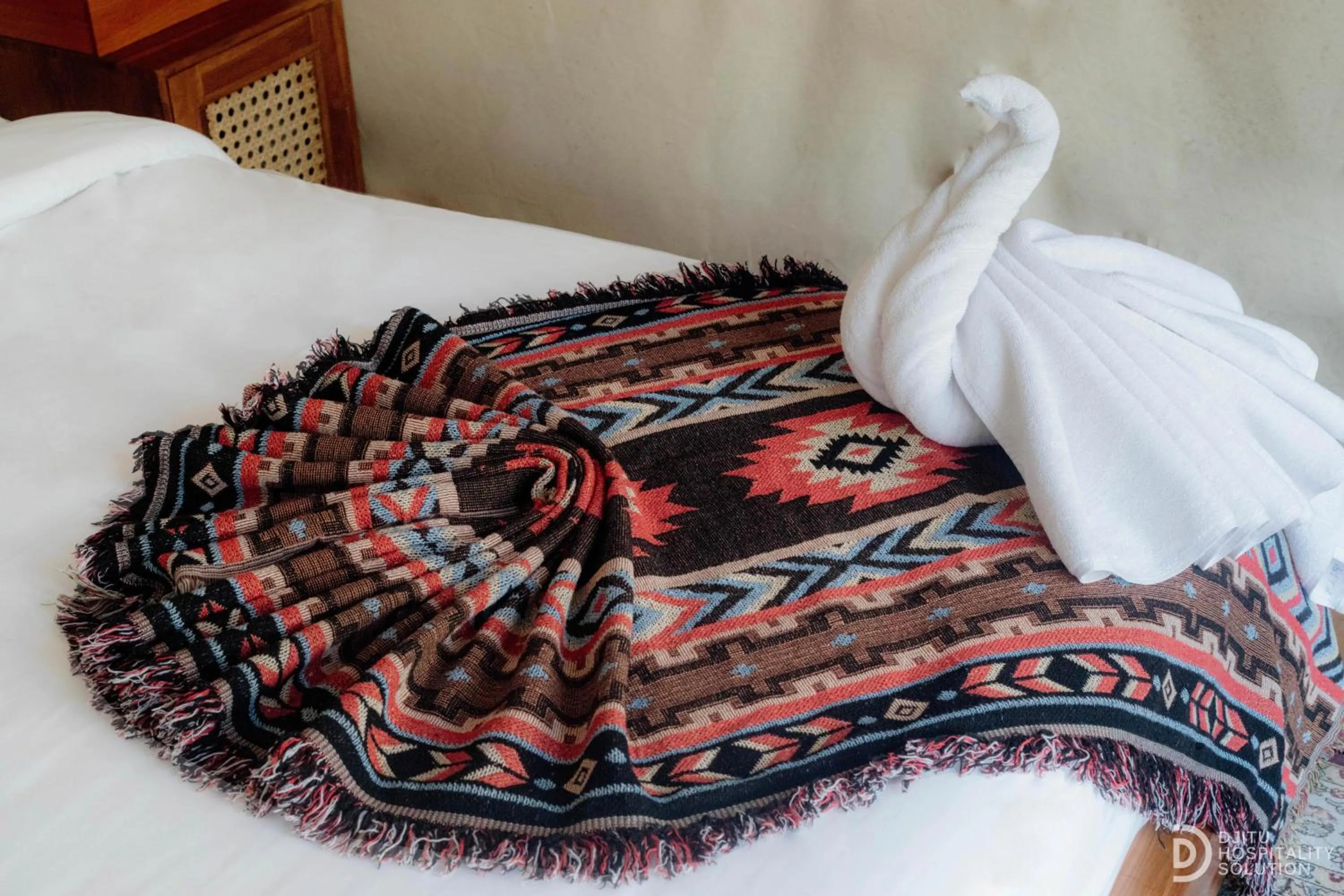 Bed in Green Lava Lake View Glamping Bedugul By IHM