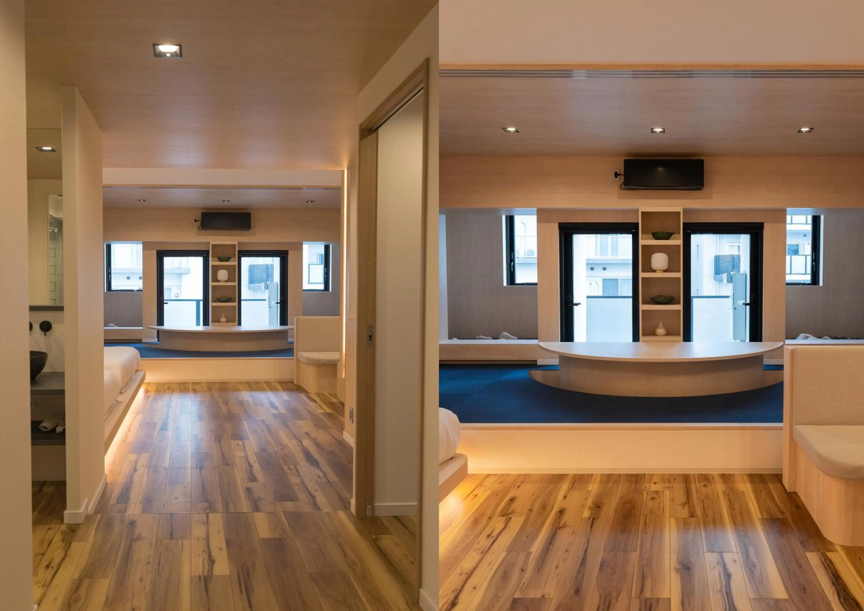 Living room in UH Suite Namba Station