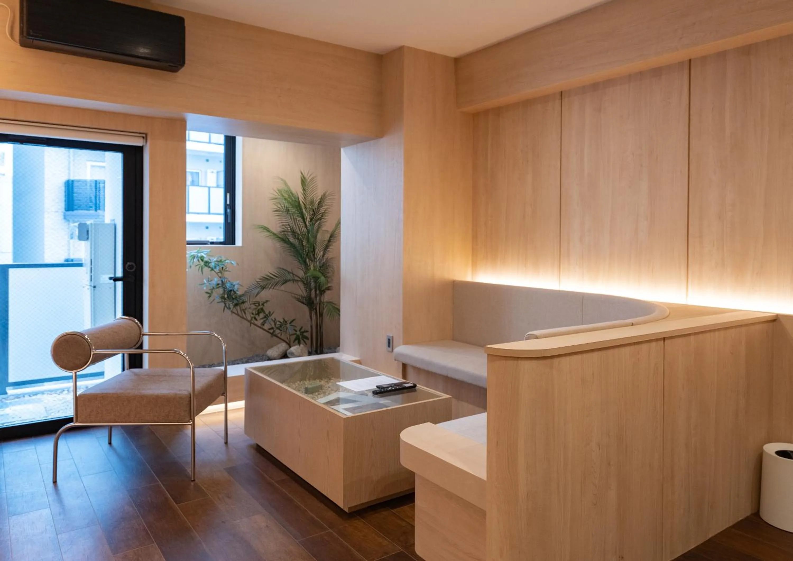 Living room in UH Suite Namba Station