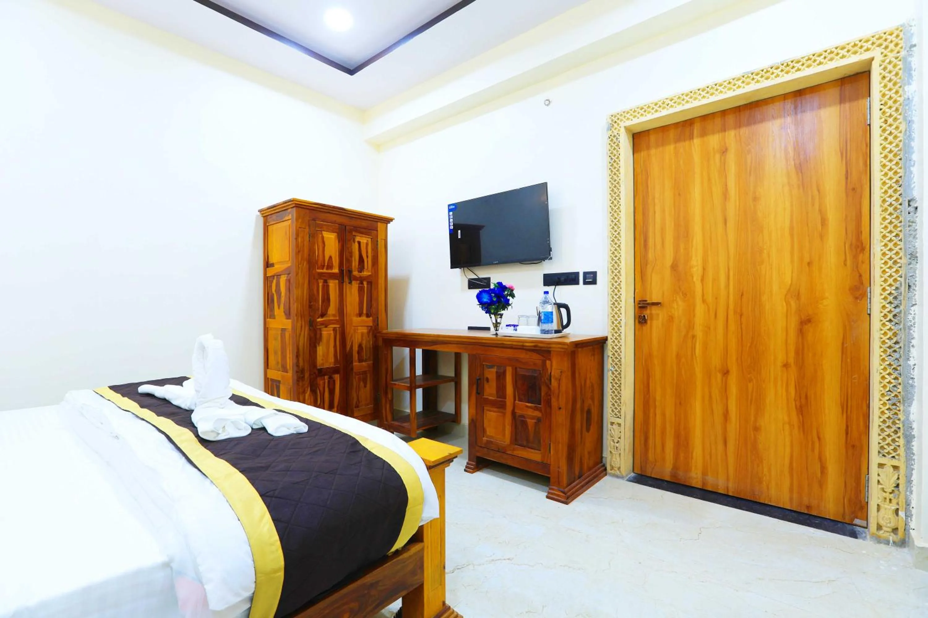 Bed in Hotel Golden Signature