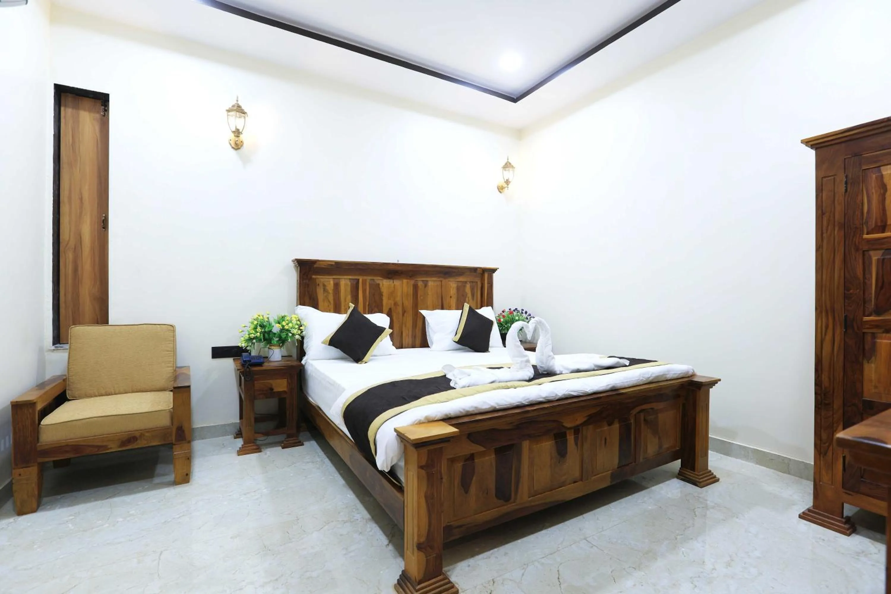 Bed in Hotel Golden Signature