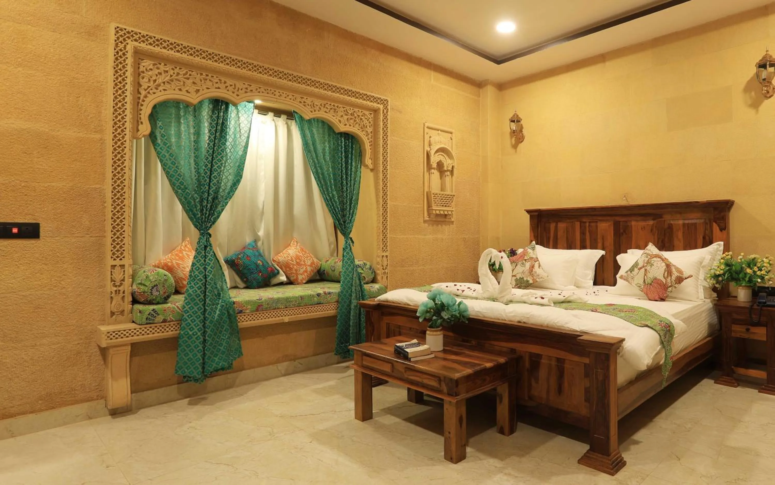 Bed in Hotel Golden Signature