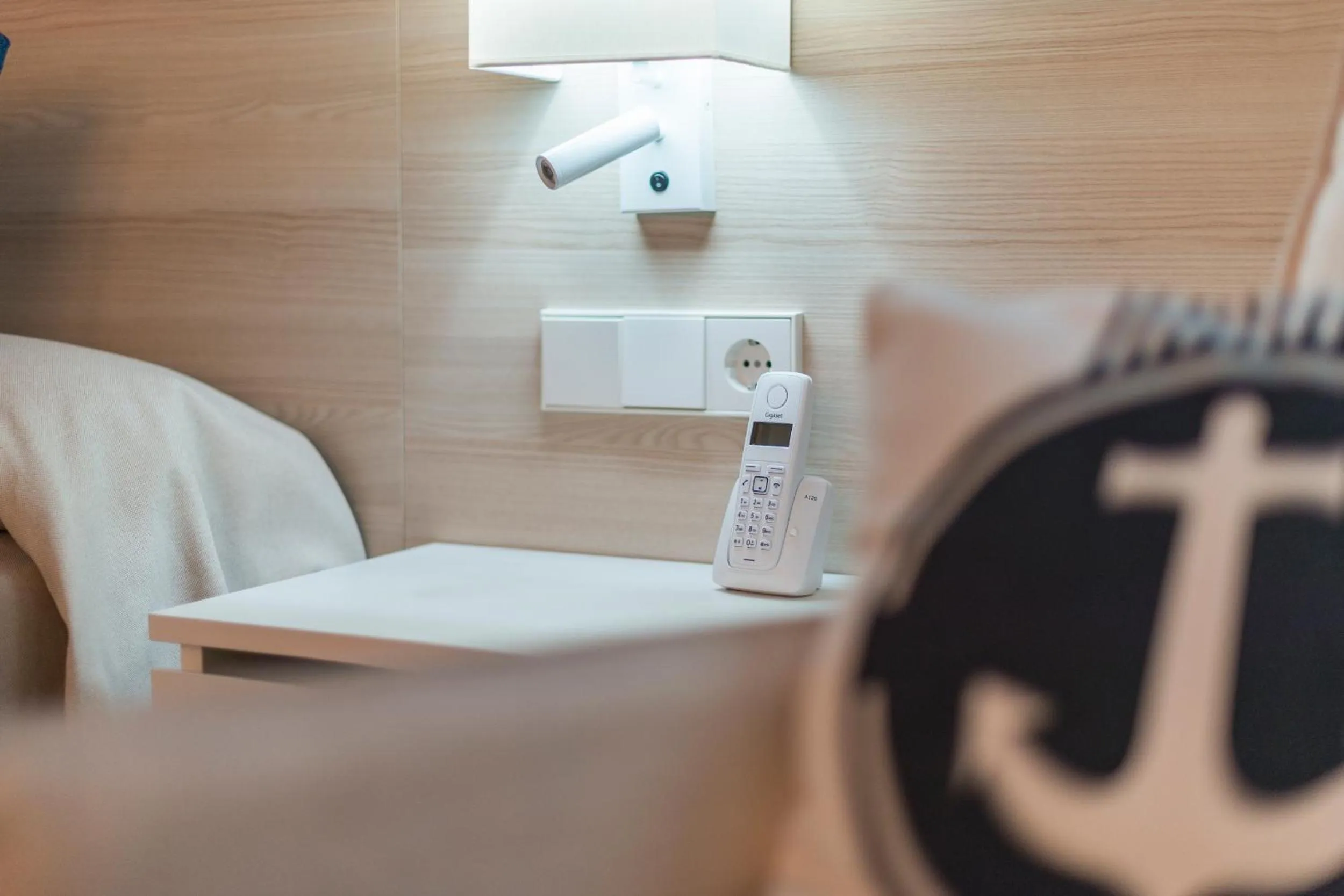 Decorative detail in Botel Alcudiamar - Alojamiento para Navegantes