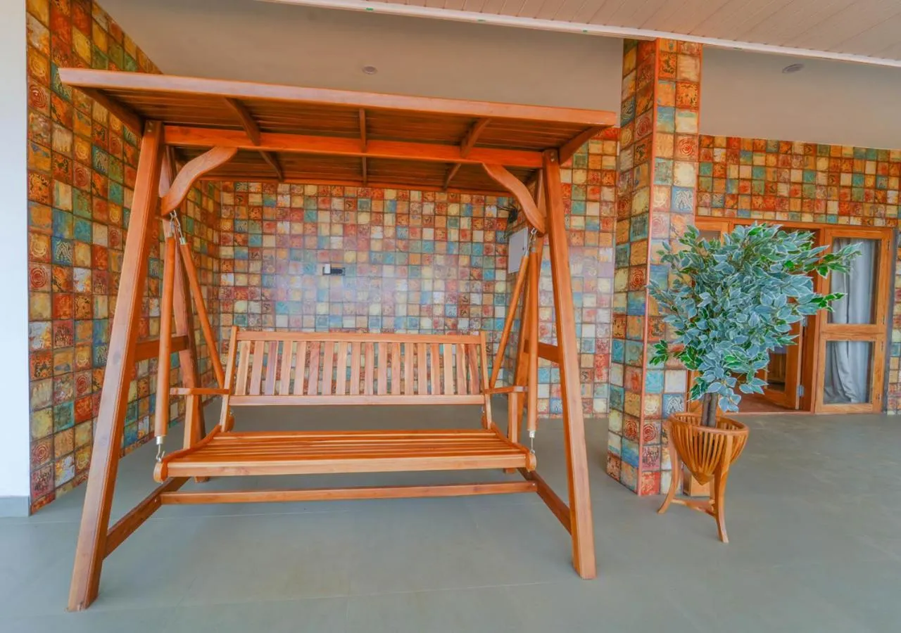 Patio in Silent Retreat Ooty Pool Resort by VOYE HOMES