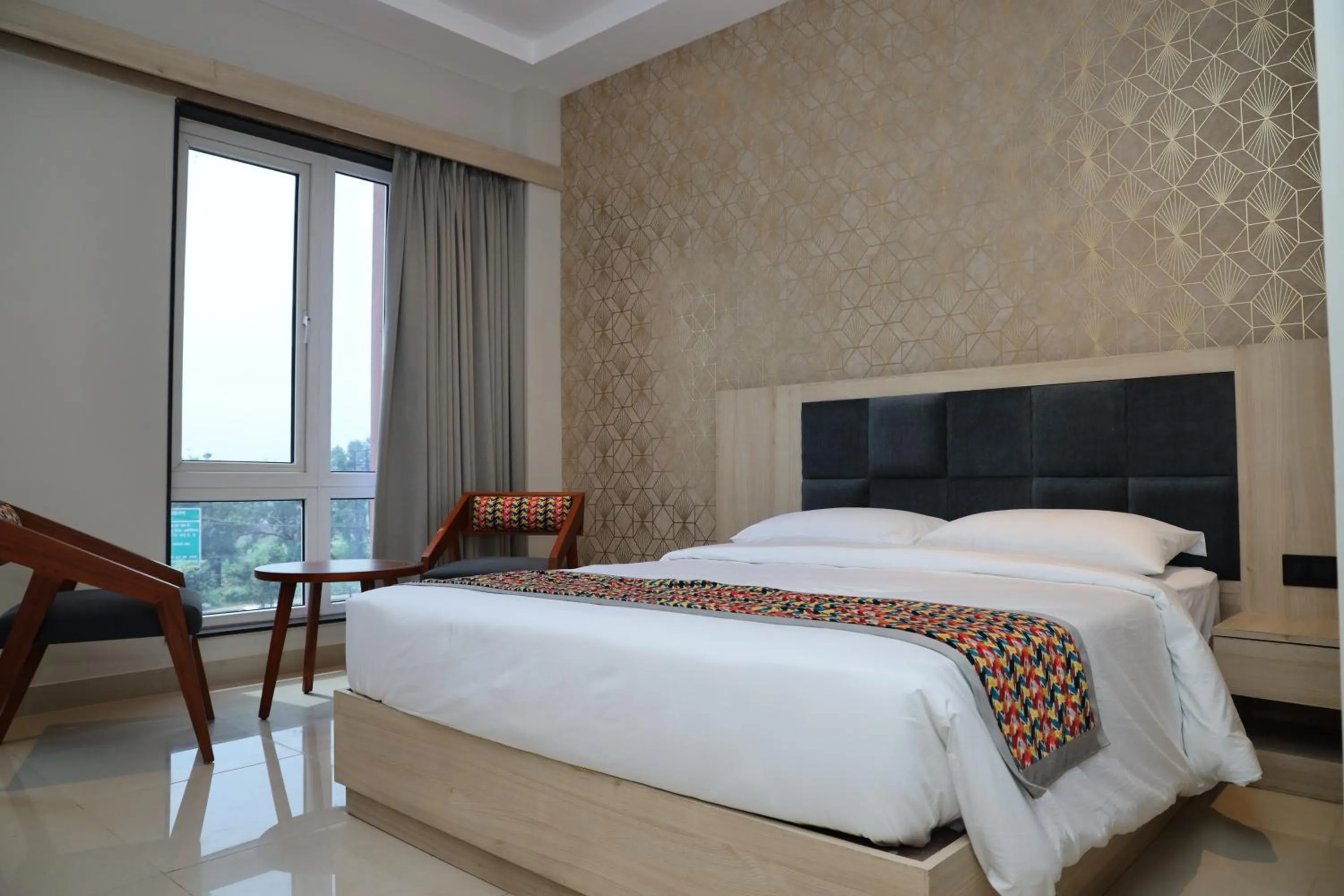 Bedroom, Bed in The Citi Residenci Hotel, Banskopa