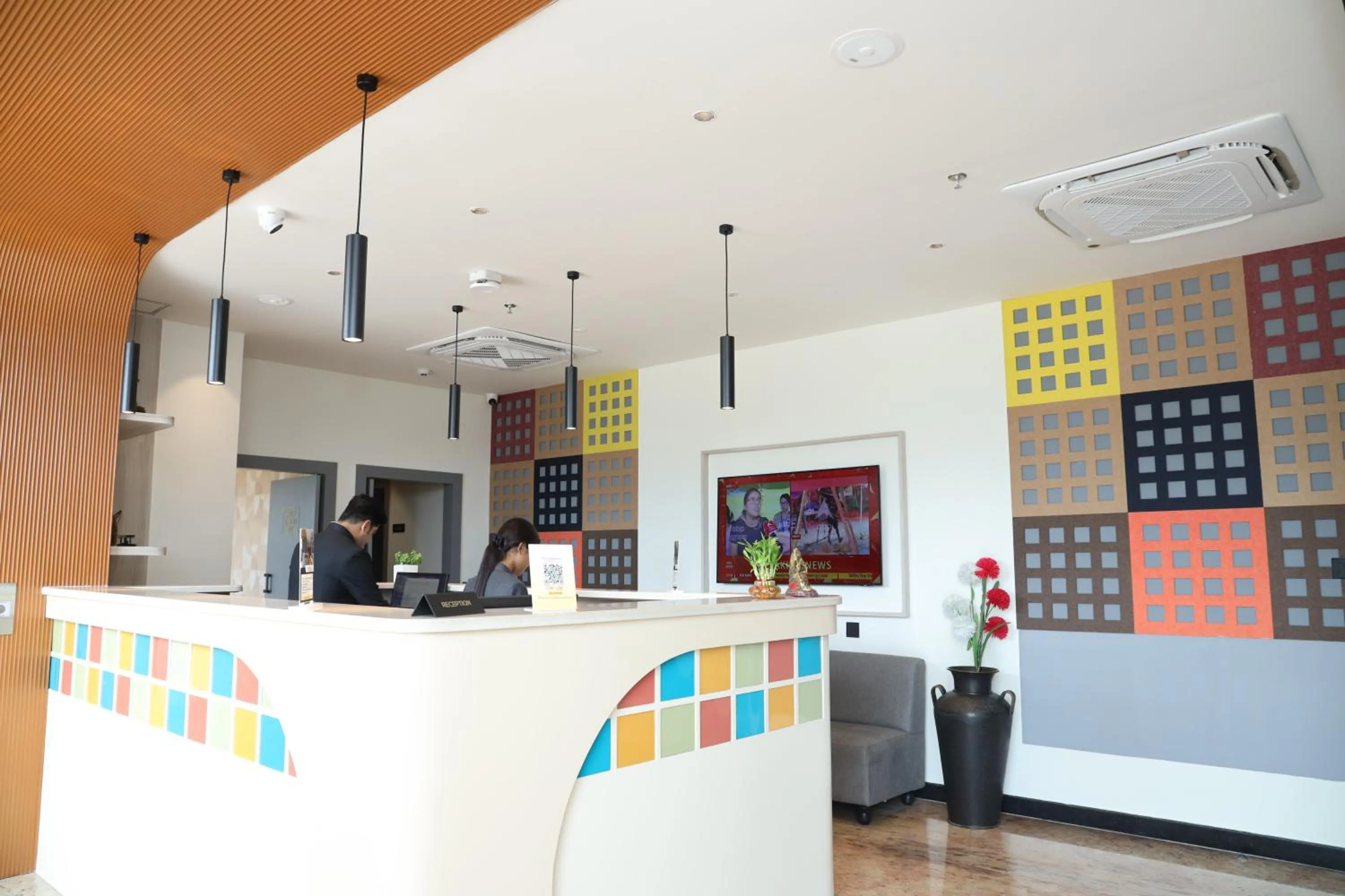 Lobby or reception in The Citi Residenci Hotel, Banskopa