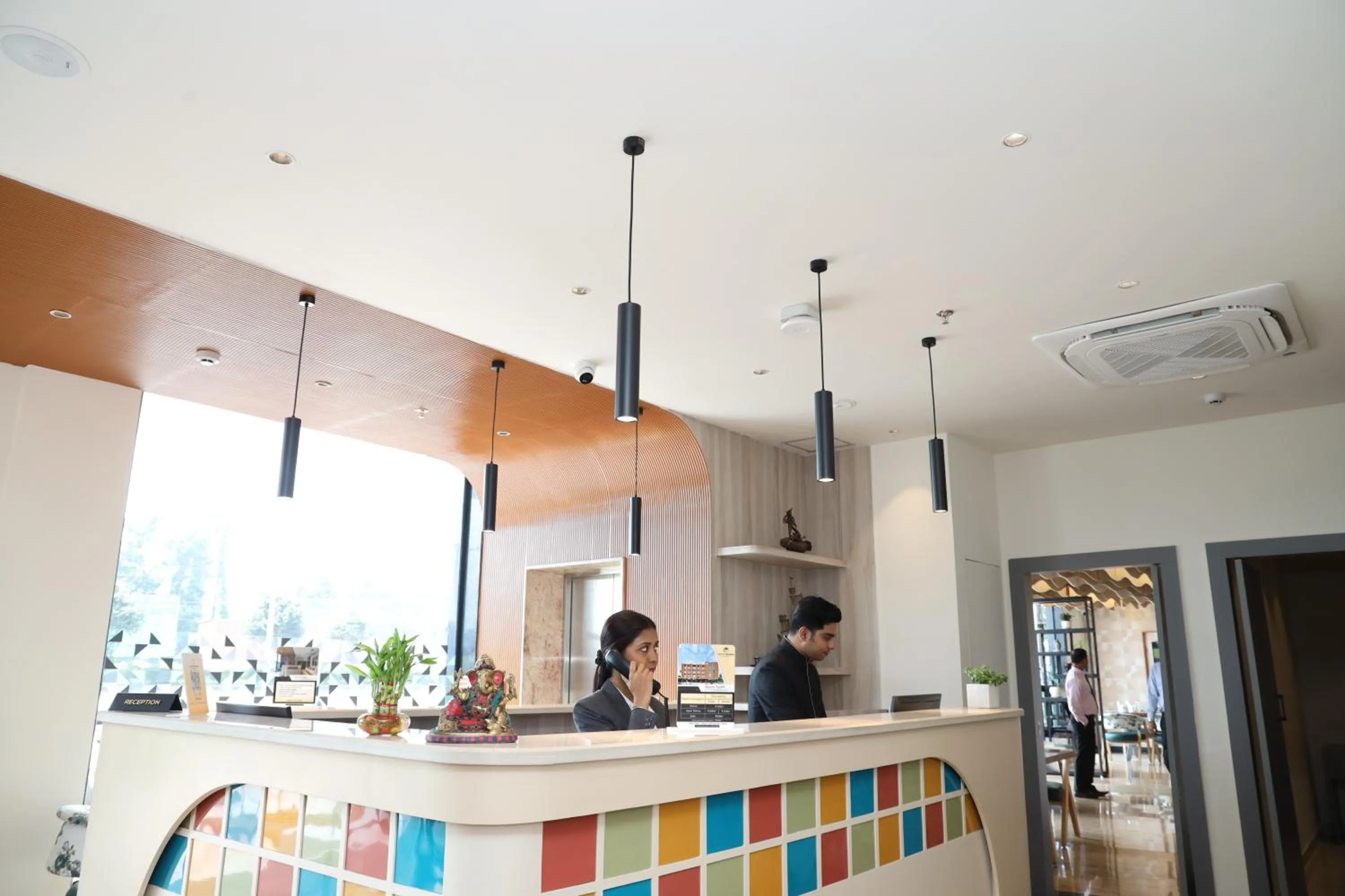 Lobby or reception in The Citi Residenci Hotel, Banskopa