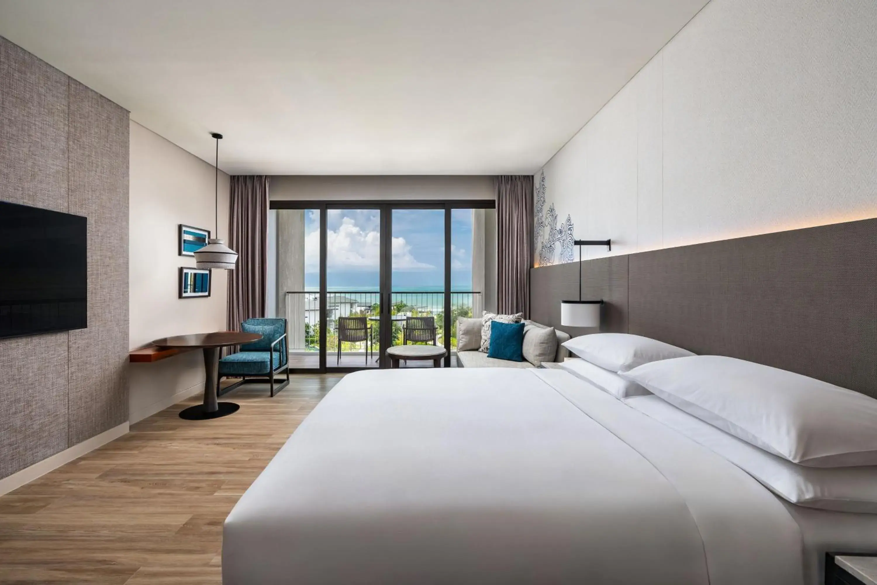 Deluxe King Room with Balcony and Ocean View in Khao Lak Marriott Beach Resort & Spa Deluxe King Room with Balcony and Ocean View in Khao Lak Marriott Beach Resort & Spa