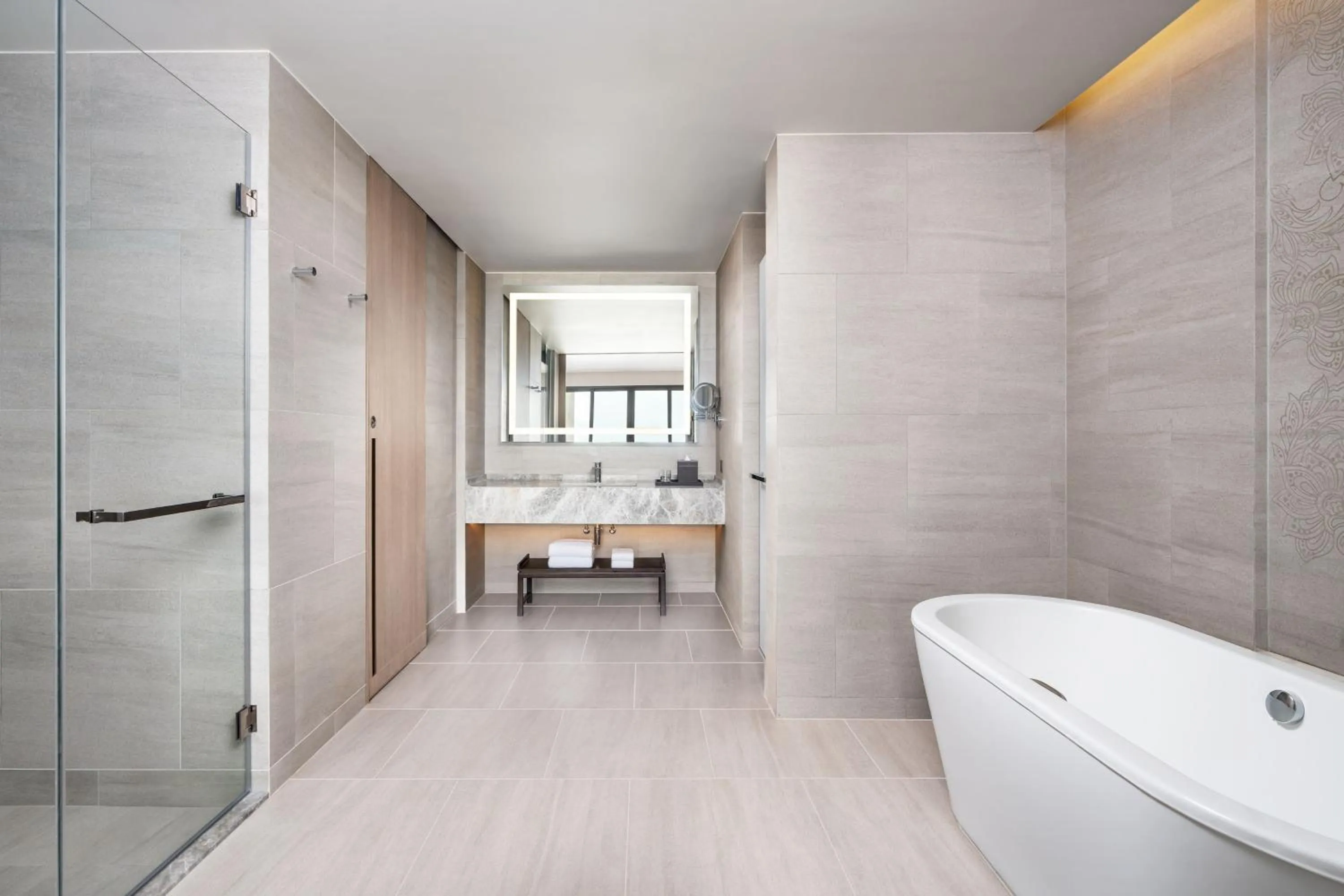 Bathroom in Khao Lak Marriott Beach Resort & Spa