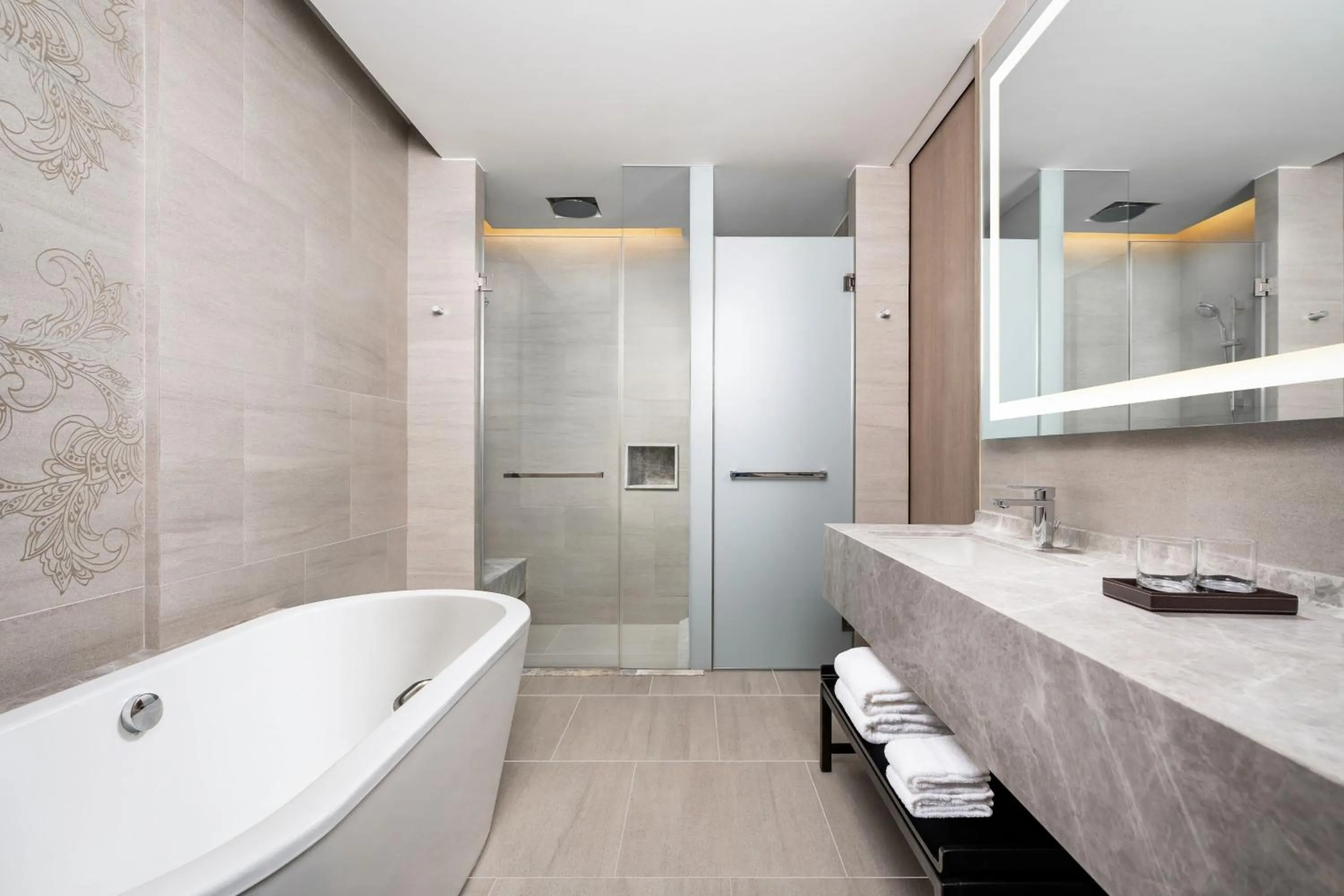 Bathroom in Khao Lak Marriott Beach Resort & Spa