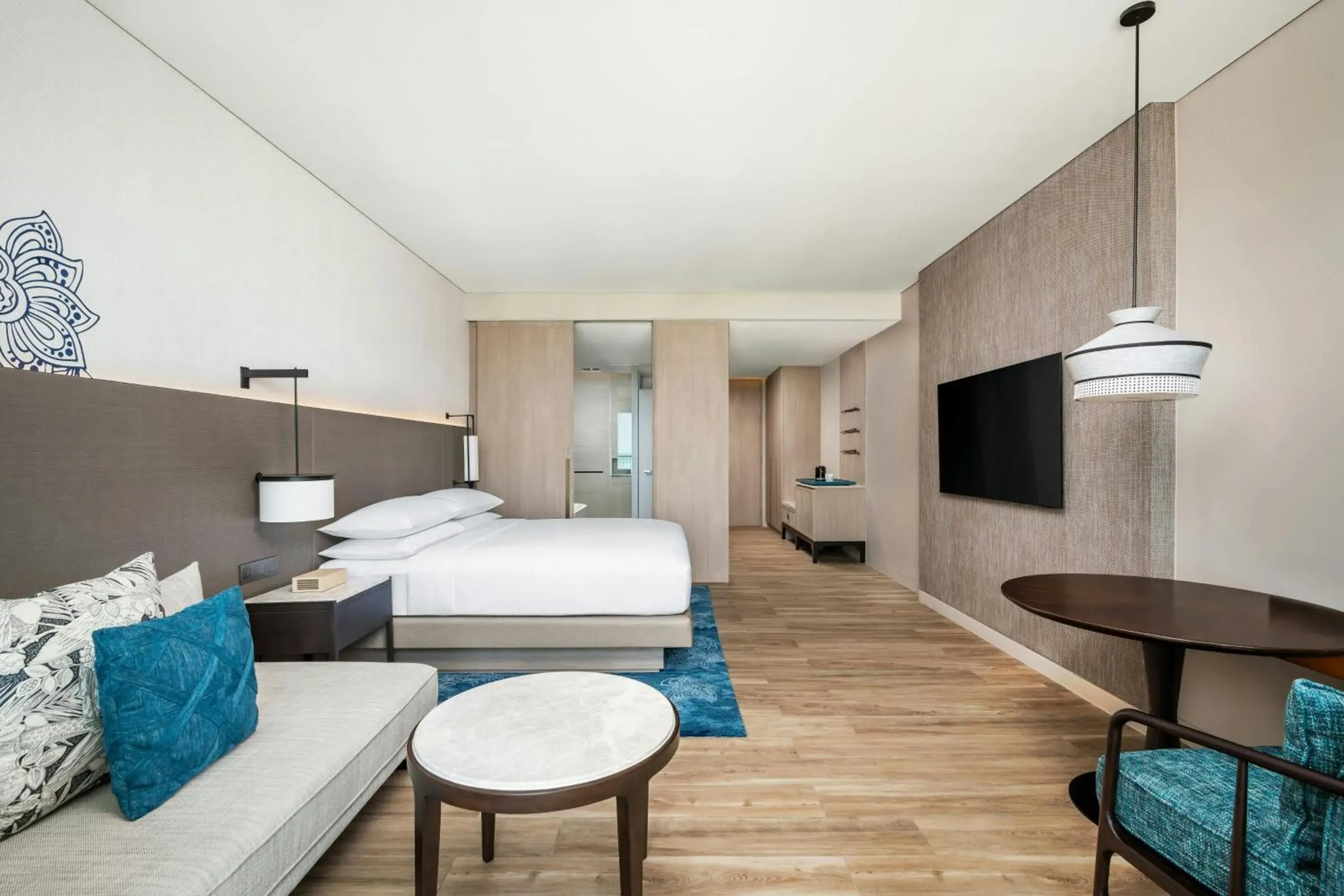 Deluxe King Room with Balcony and Garden View in Khao Lak Marriott Beach Resort & Spa Deluxe King Room with Balcony and Garden View in Khao Lak Marriott Beach Resort & Spa