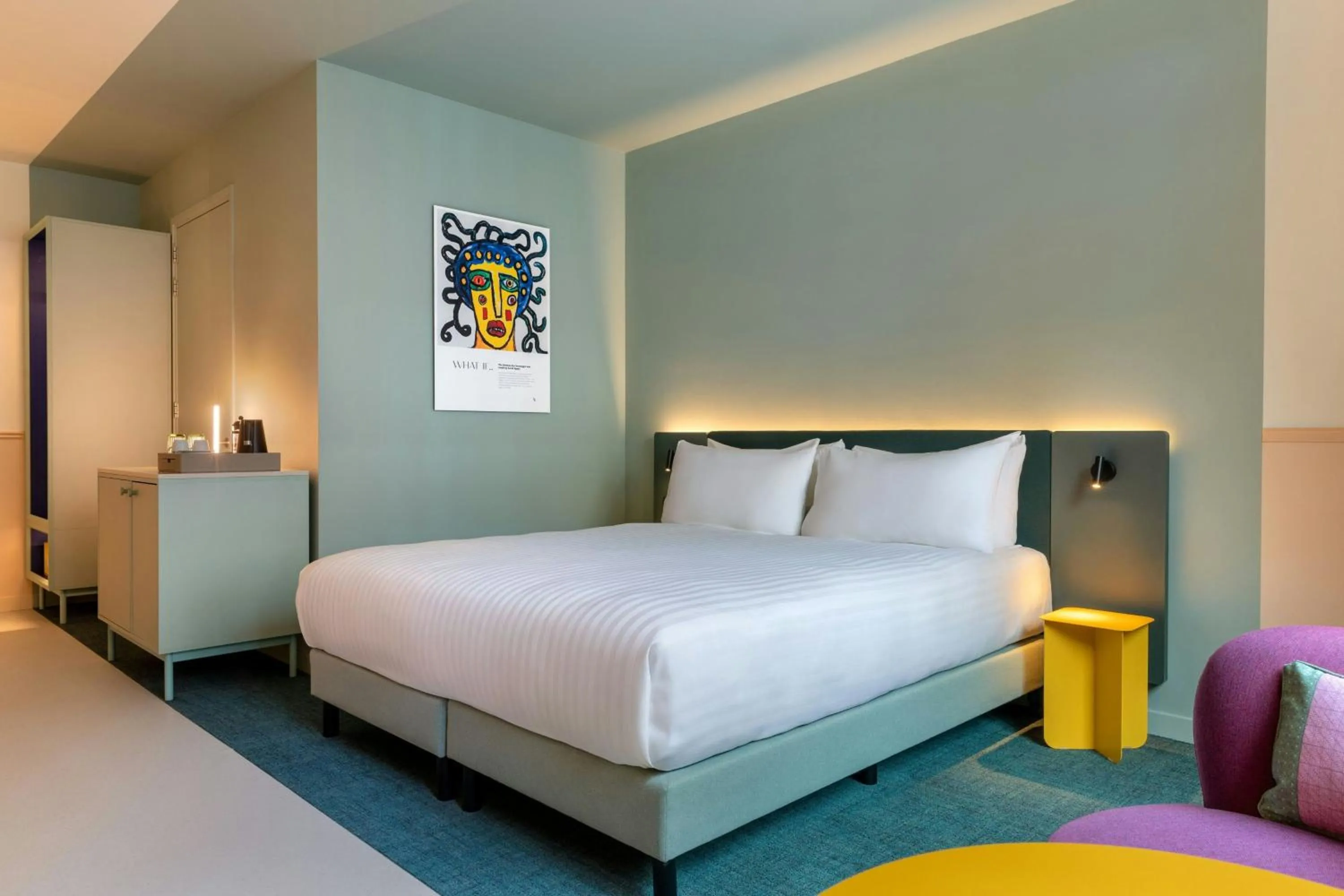 Photo of the whole room, Bed in The Rebyl, Nijmegen, a Tribute Portfolio Hotel