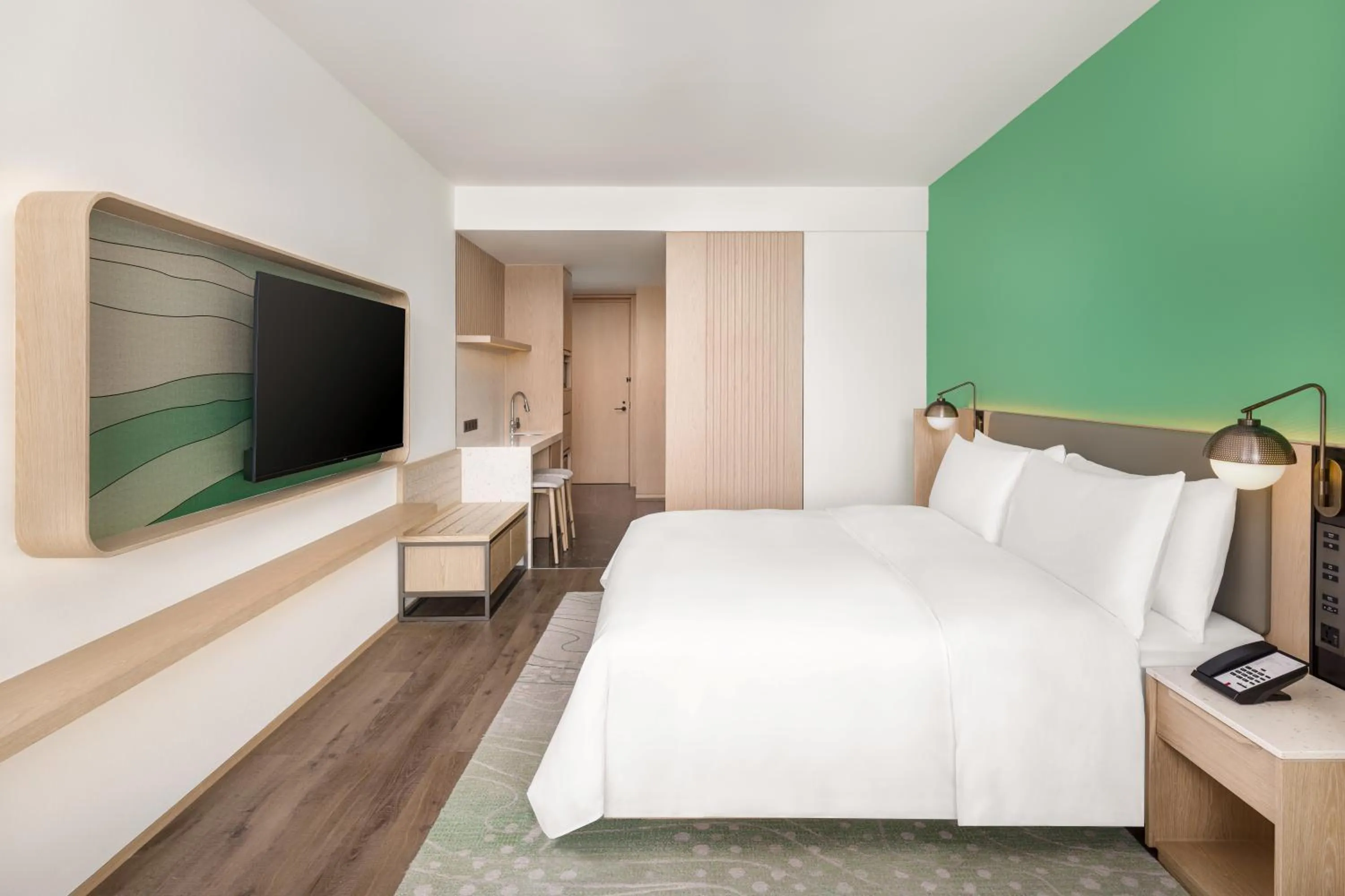 Photo of the whole room, Bed in Element Lishui