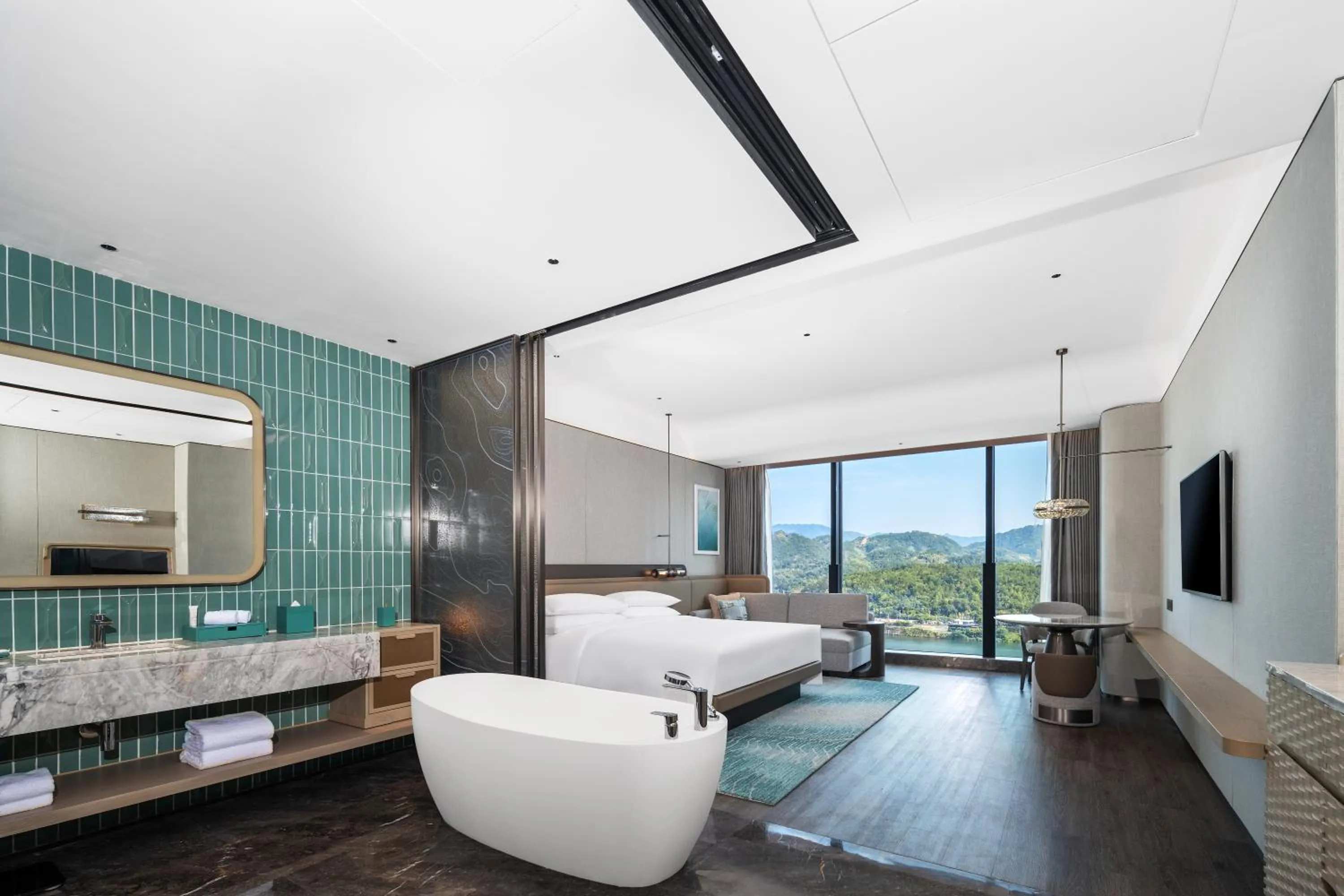 View (from property/room) in Lishui Marriott Hotel