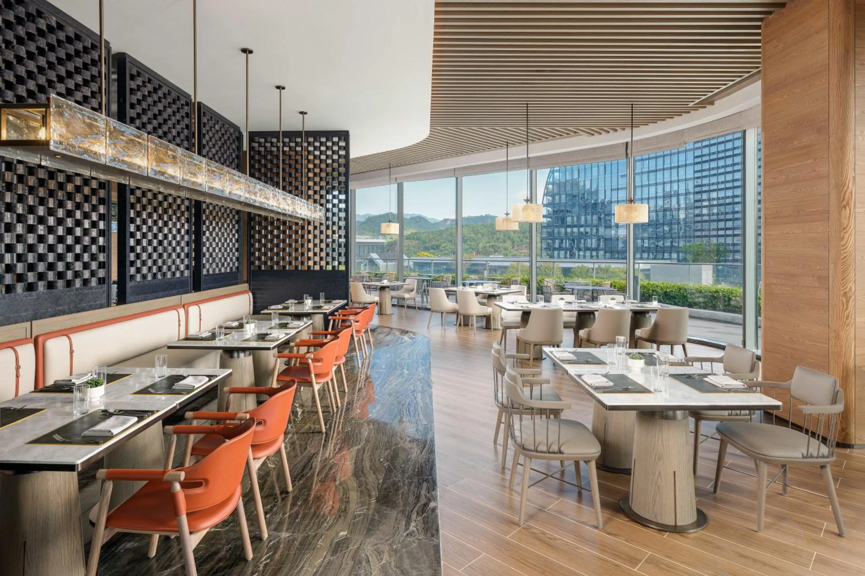 Restaurant/places to eat in Lishui Marriott Hotel