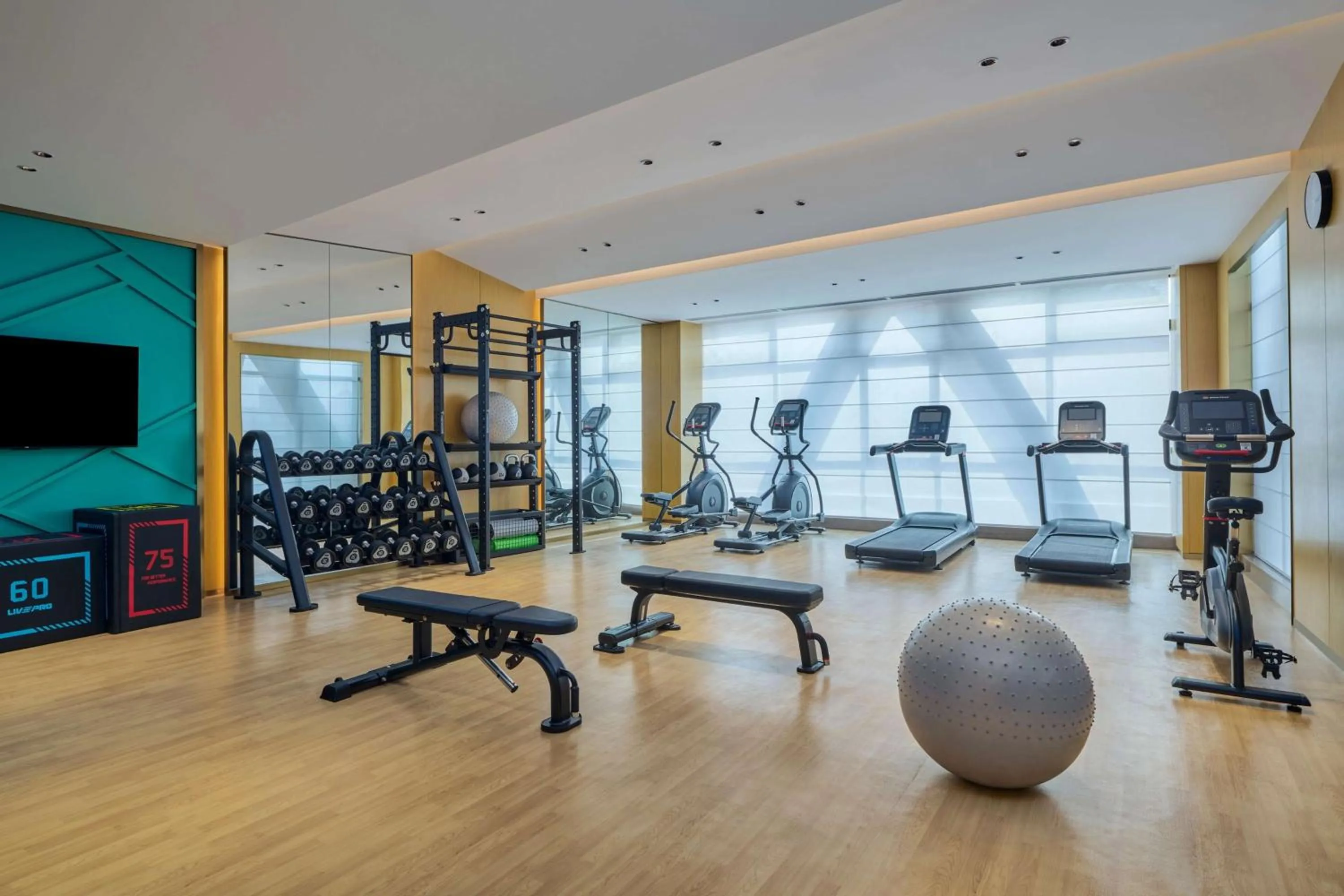 Fitness centre/facilities in Hilton Garden Inn Foshan Lishui