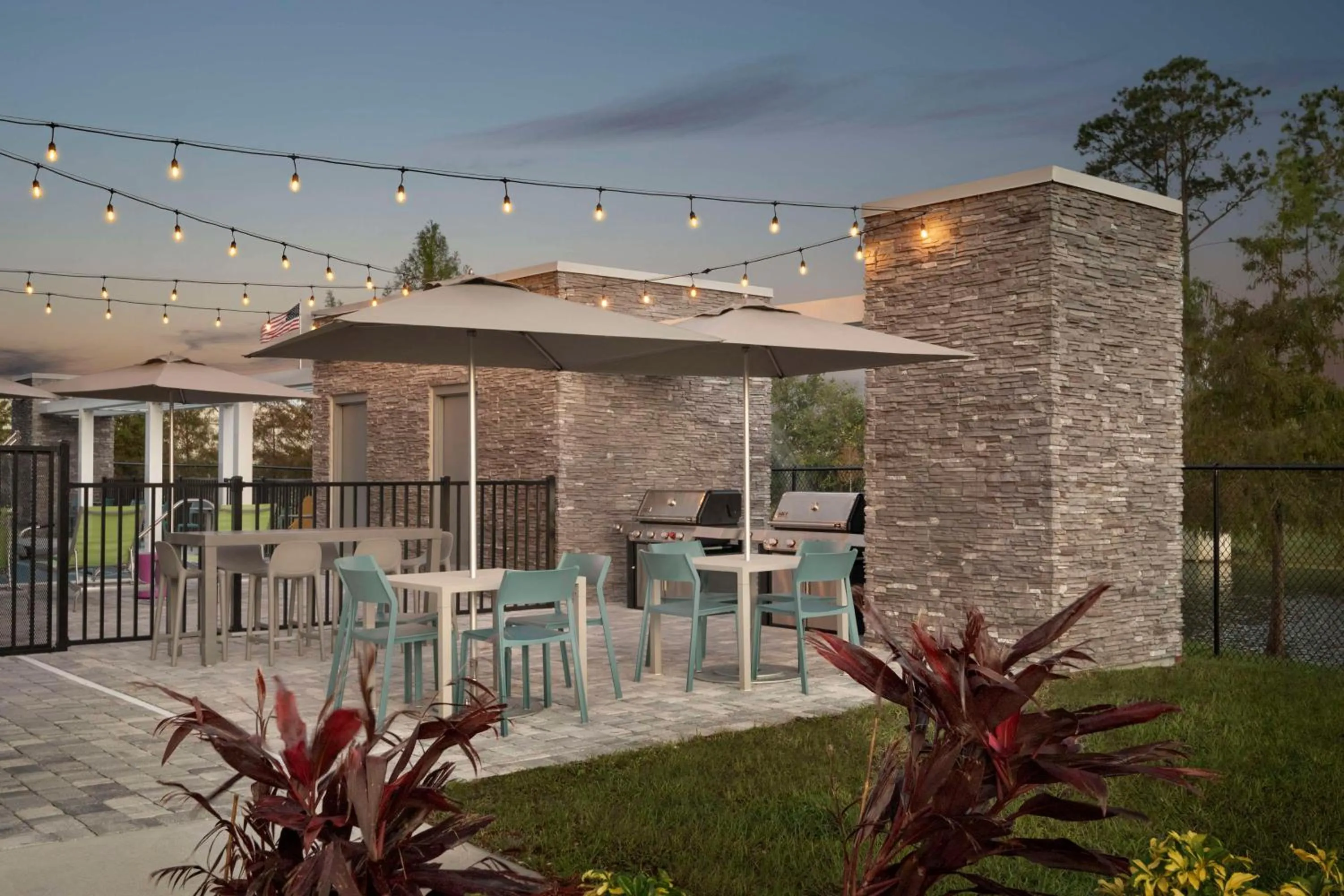 Patio in Home2 Suites By Hilton Sanford Orlando North