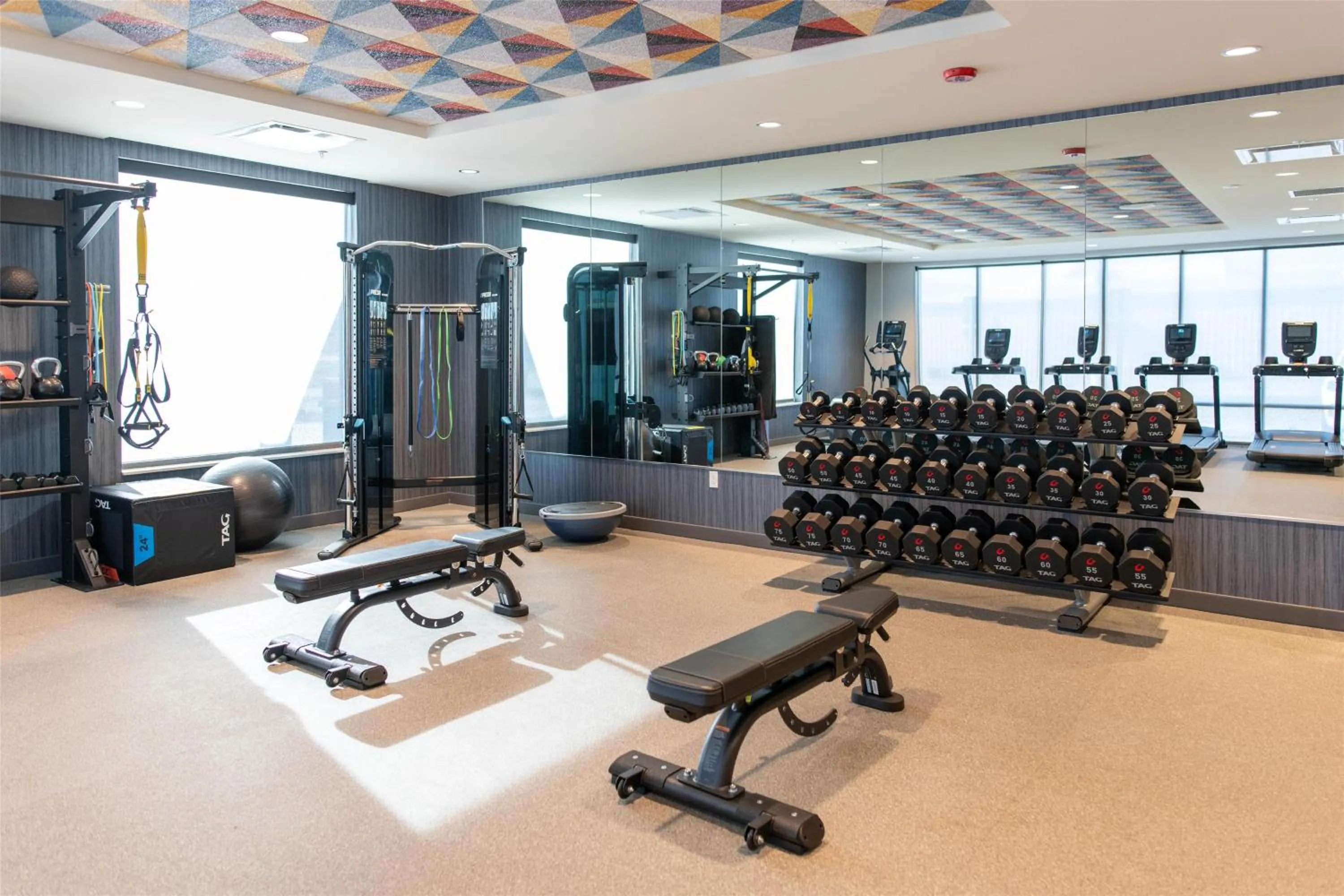 Fitness centre/facilities in Home2 Suites By Hilton Effingham