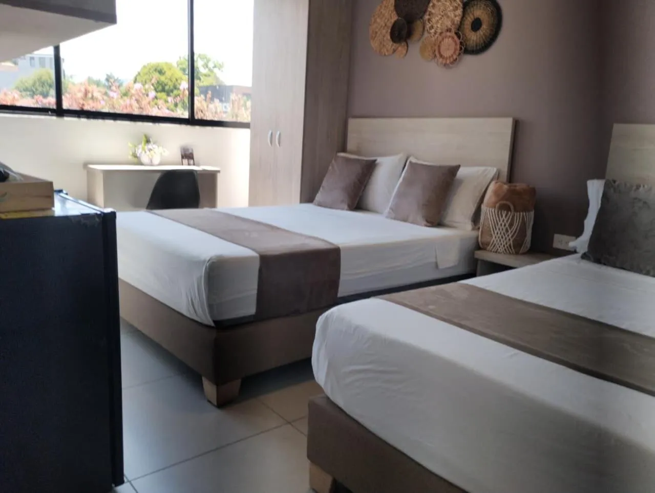 Bird's eye view, Bed in Hotel Med Llanogrande