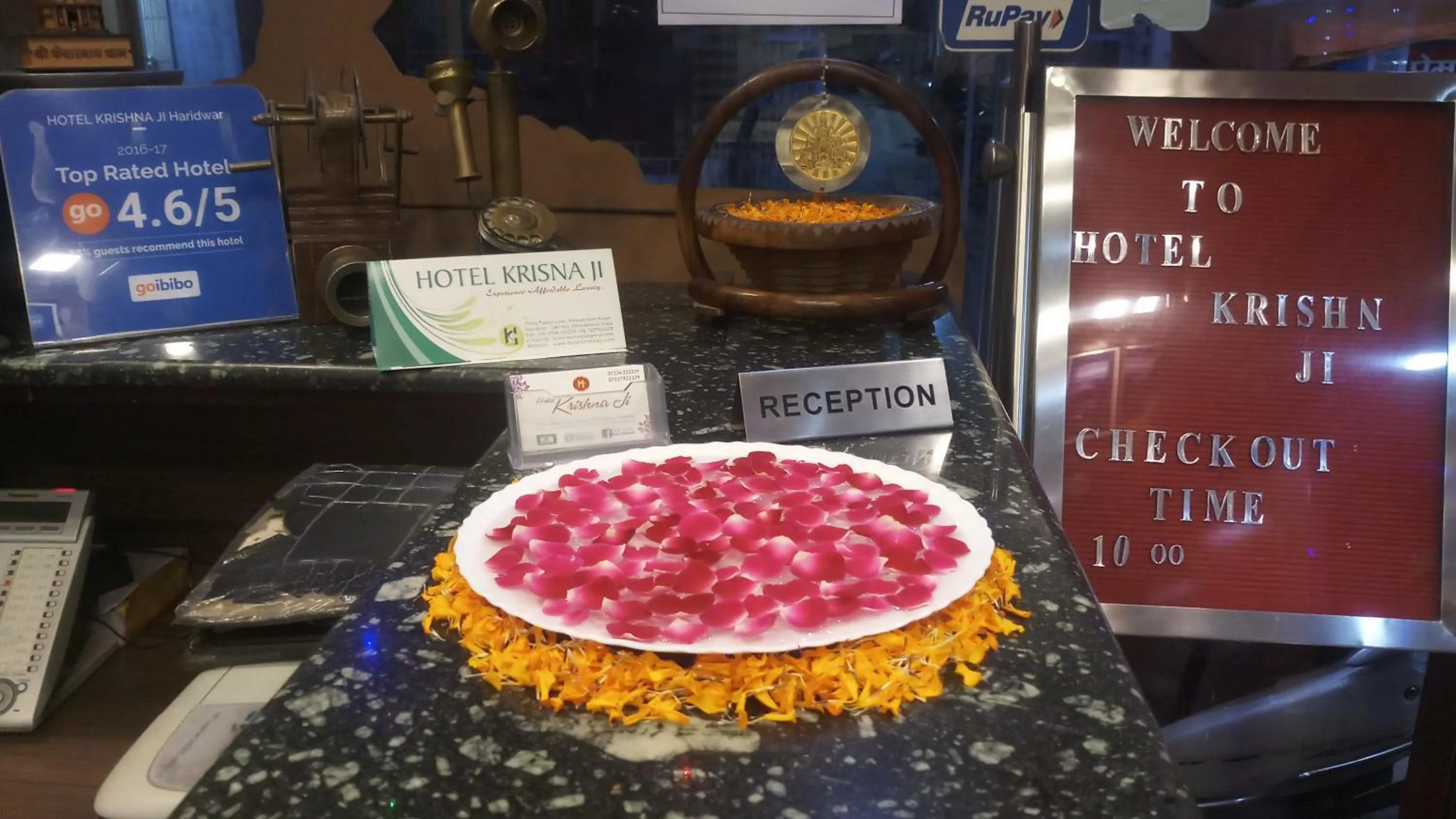 Property building in Hotel Krishna Ji