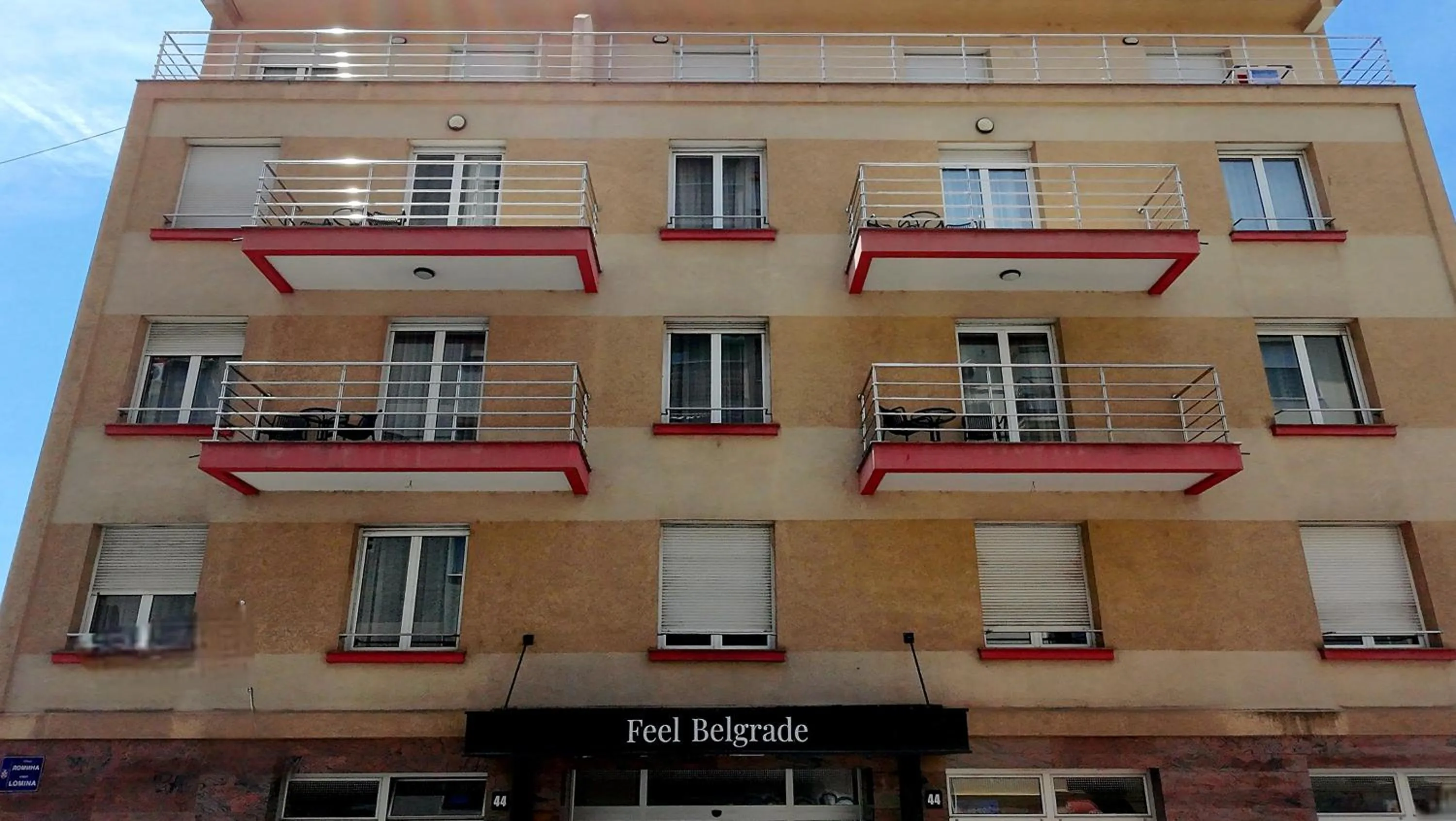 Property building in Feel Belgrade Apartments