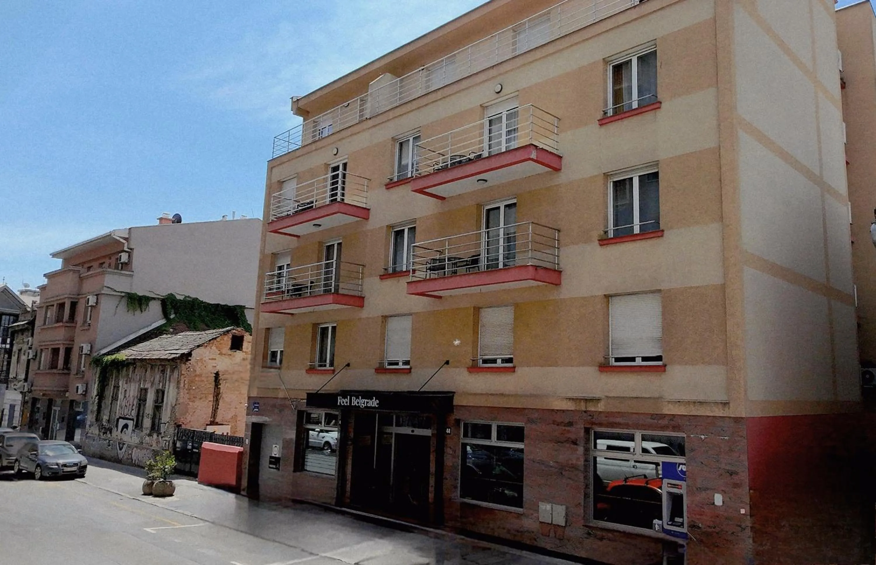 Property building in Feel Belgrade Apartments