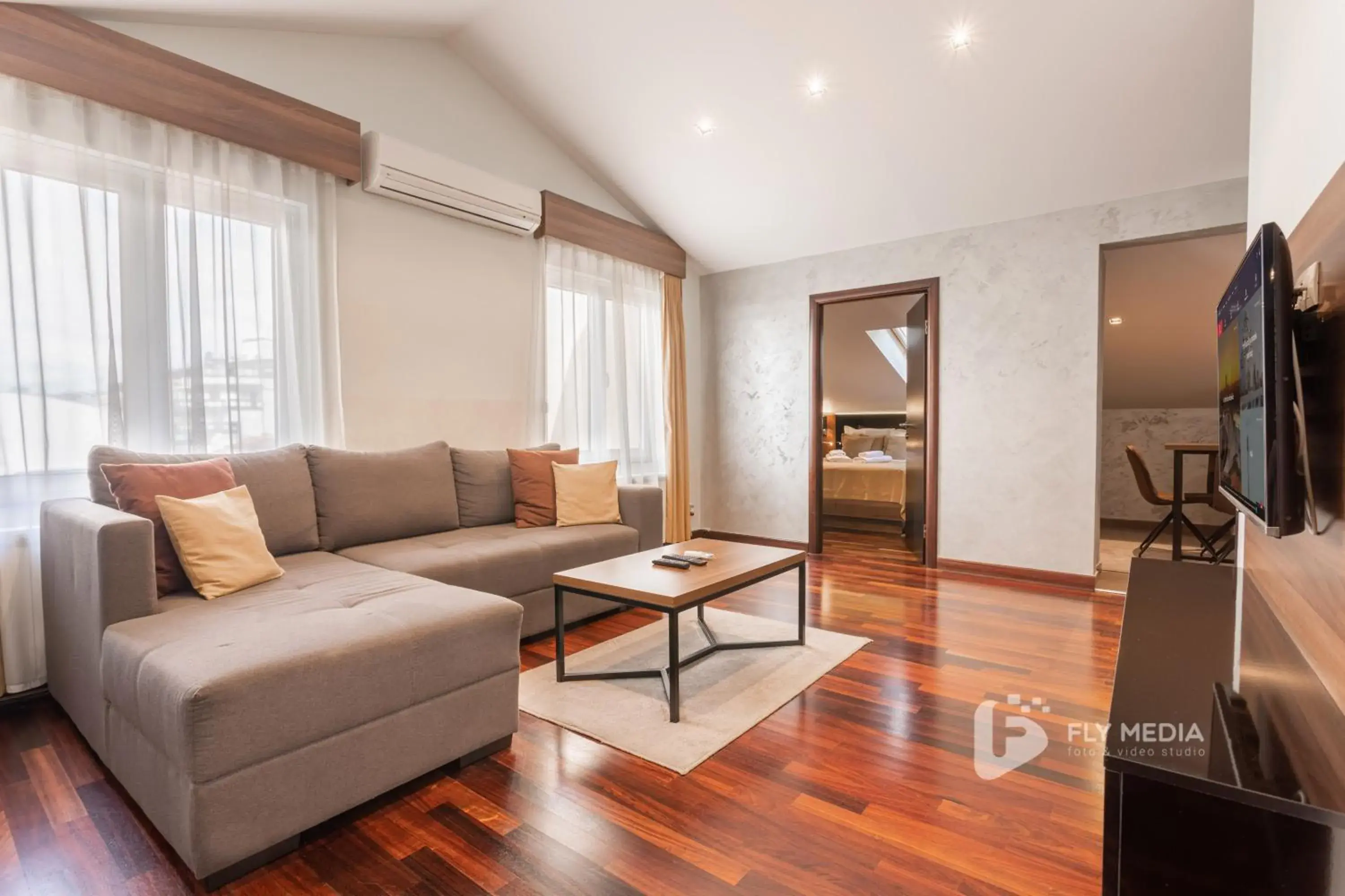 Two-Bedroom Apartment - Attic in Feel Belgrade Apartments Two-Bedroom Apartment - Attic in Feel Belgrade Apartments