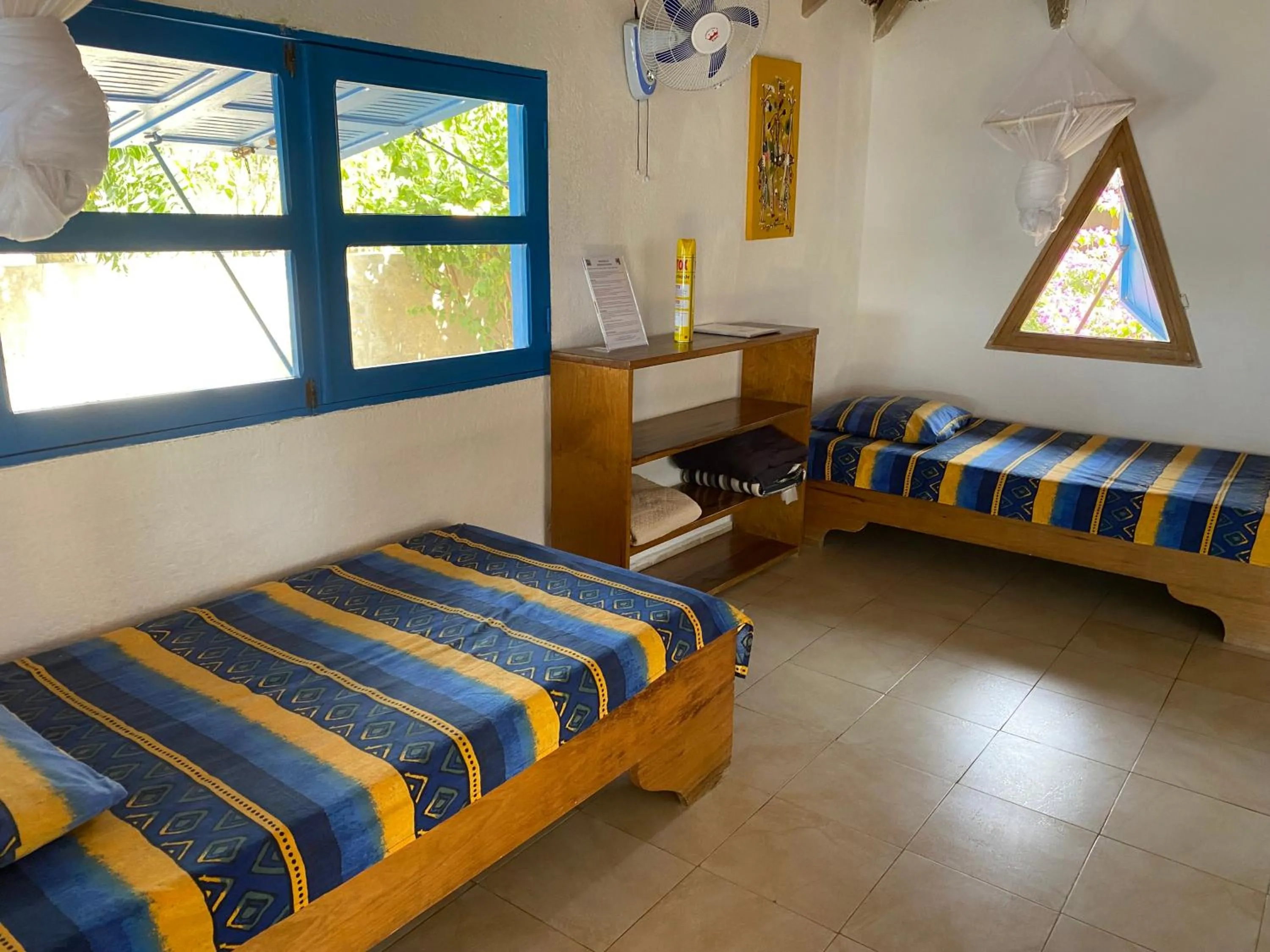 Bed in Bazouk Du Saloum Ecolodge Solidaire