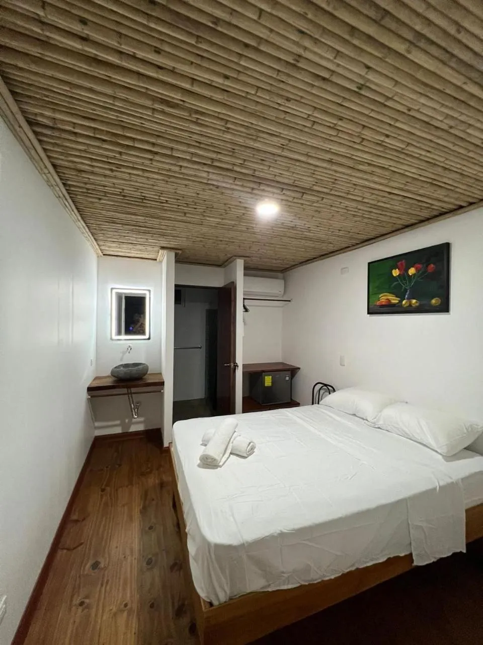 Bed in Hotel Tama Lodge