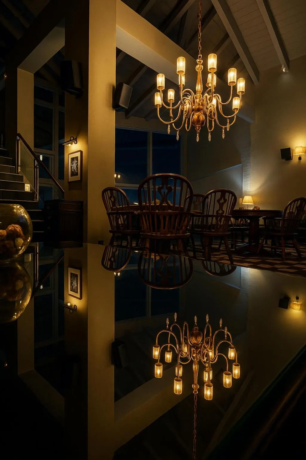 Living room in Aegli Arachova