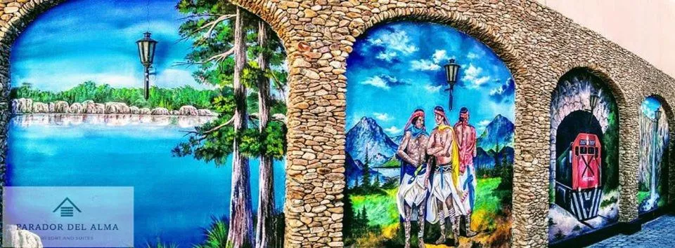 Decorative detail in Parador del Alma