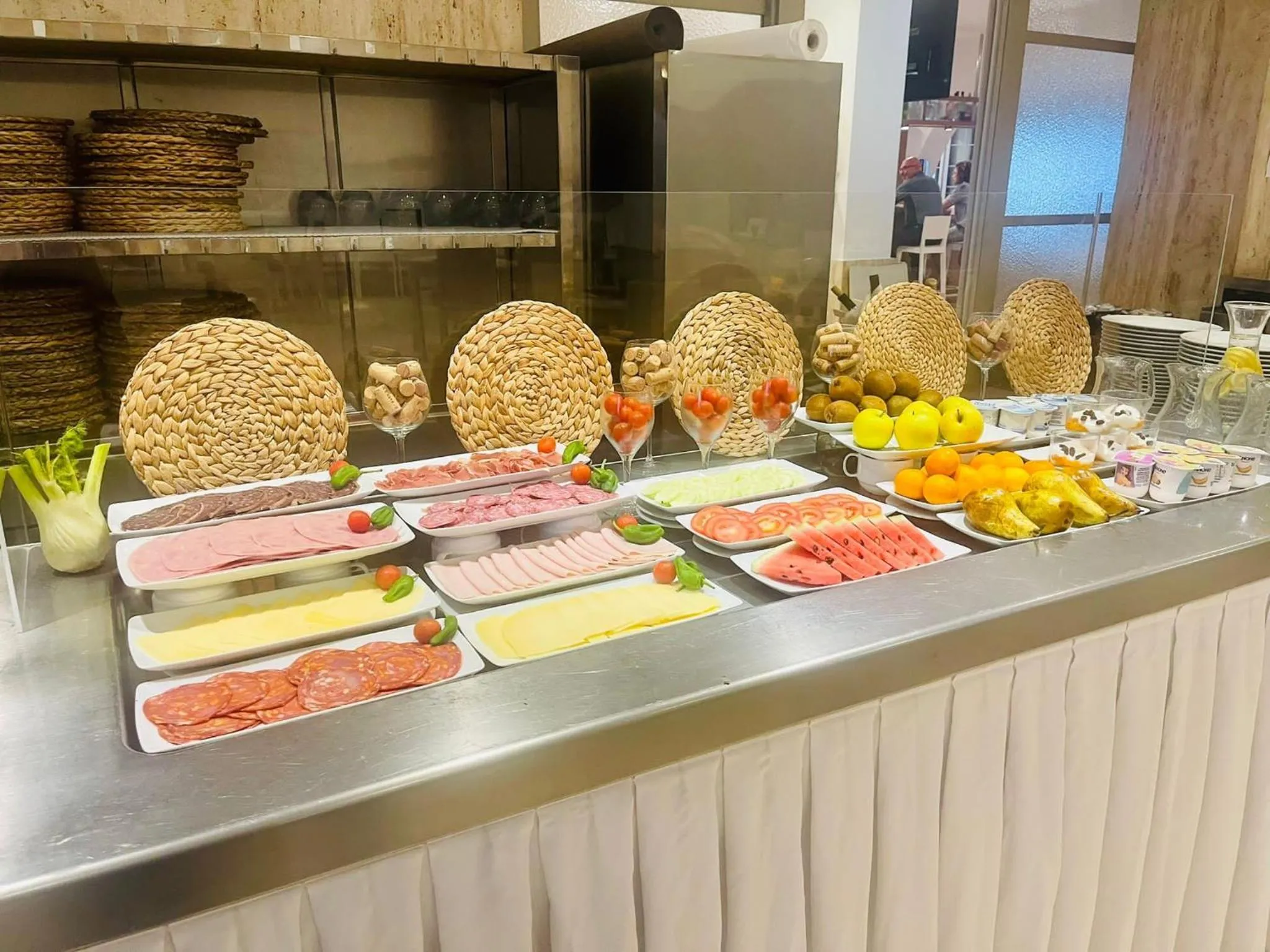 Buffet breakfast in Hotel Jeni & Restaurant