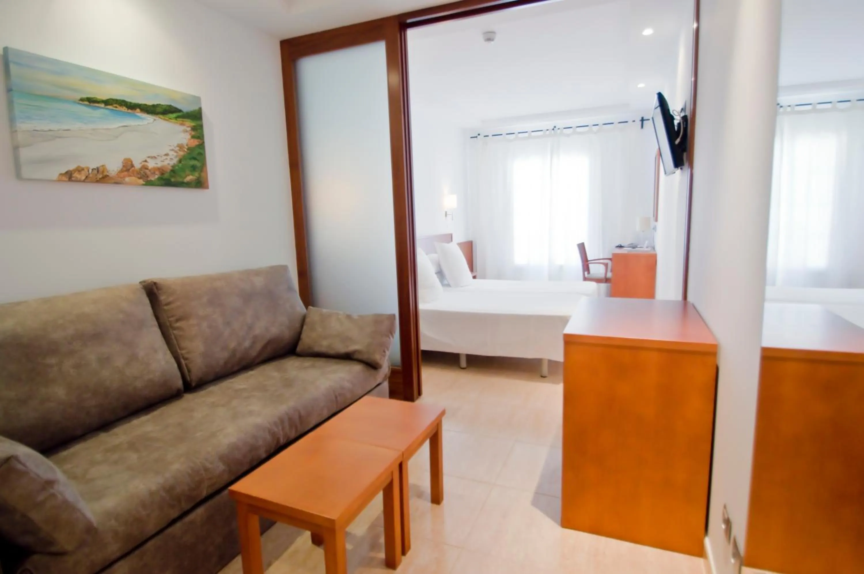 Seating area in Hotel Jeni & Restaurant